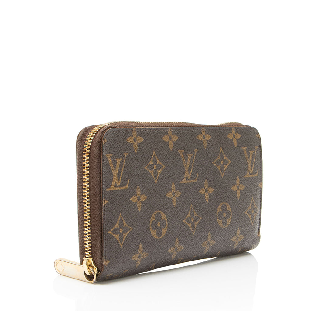 Louis Vuitton Monogram Canvas Zippy Wallet