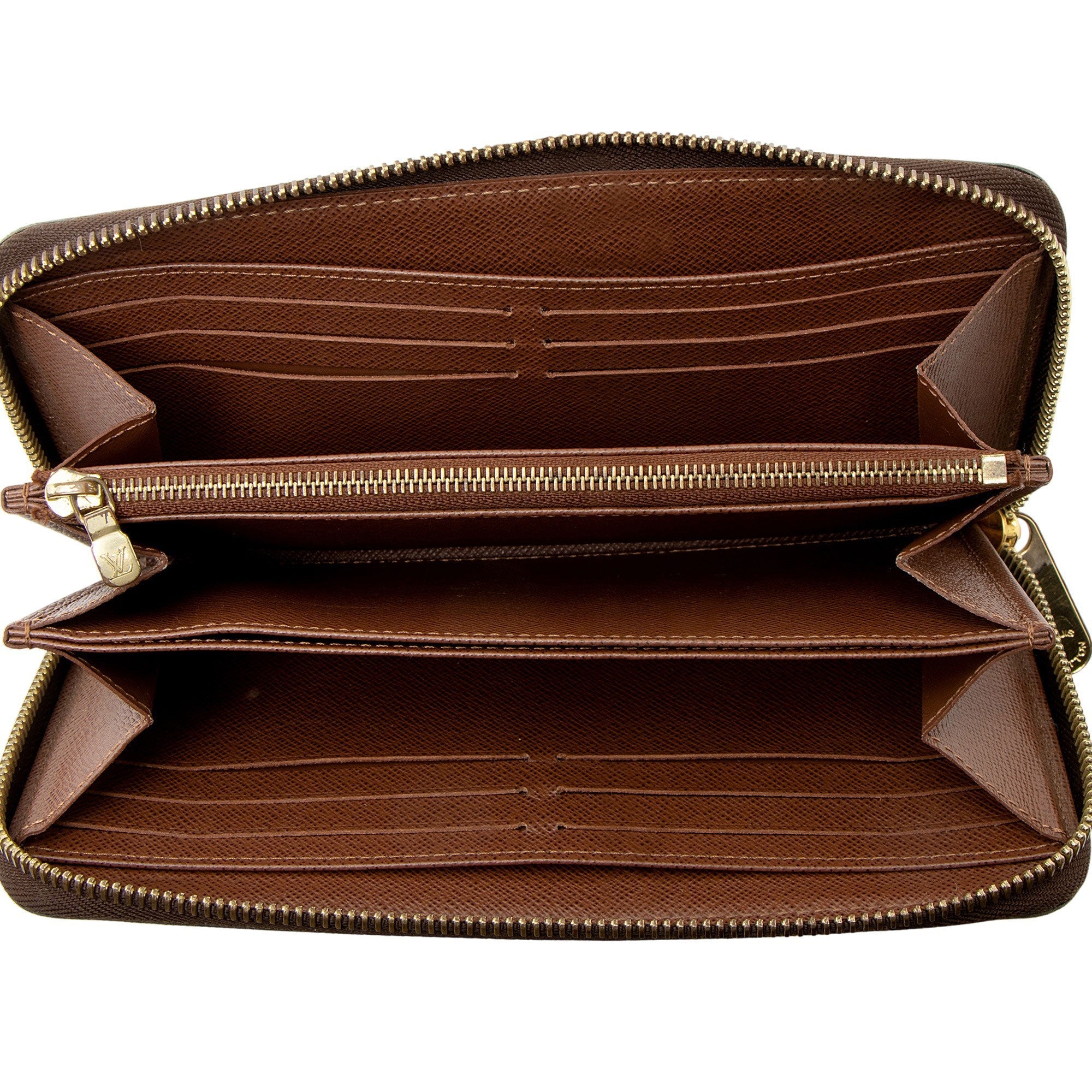 Louis Vuitton Monogram Canvas Zippy Wallet