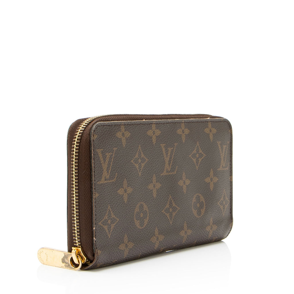 Louis Vuitton Monogram Canvas Zippy Wallet
