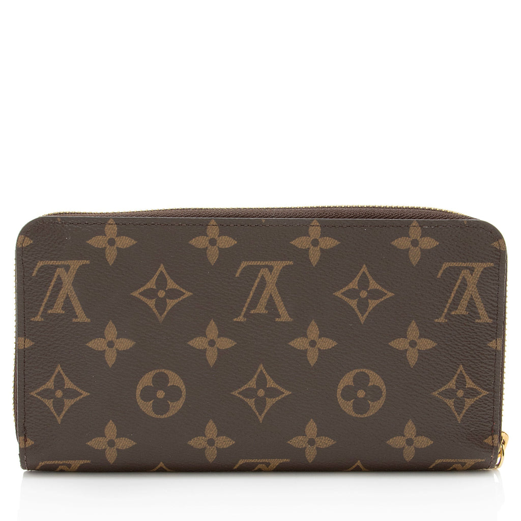 Louis Vuitton Monogram Canvas Zippy Wallet