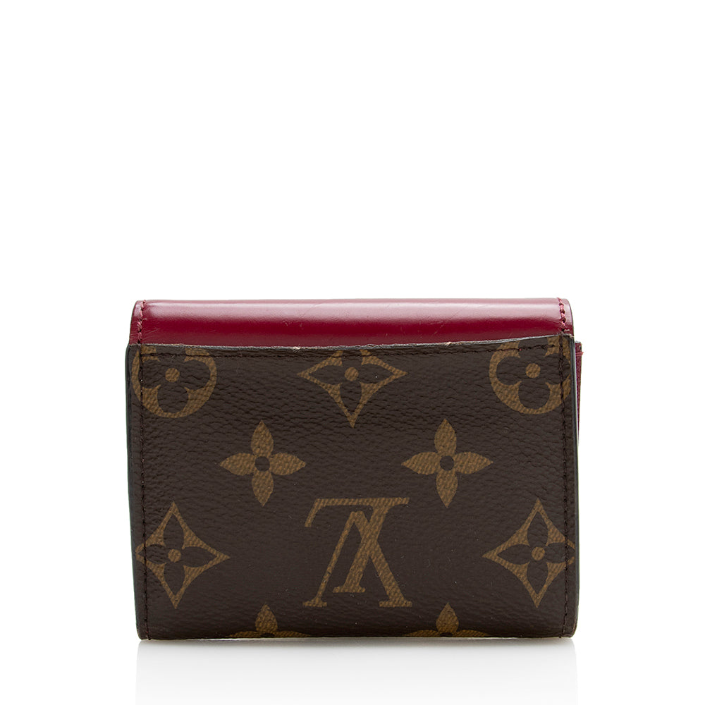 Louis Vuitton Monogram Canvas Zoe Wallet (SHF-22155)