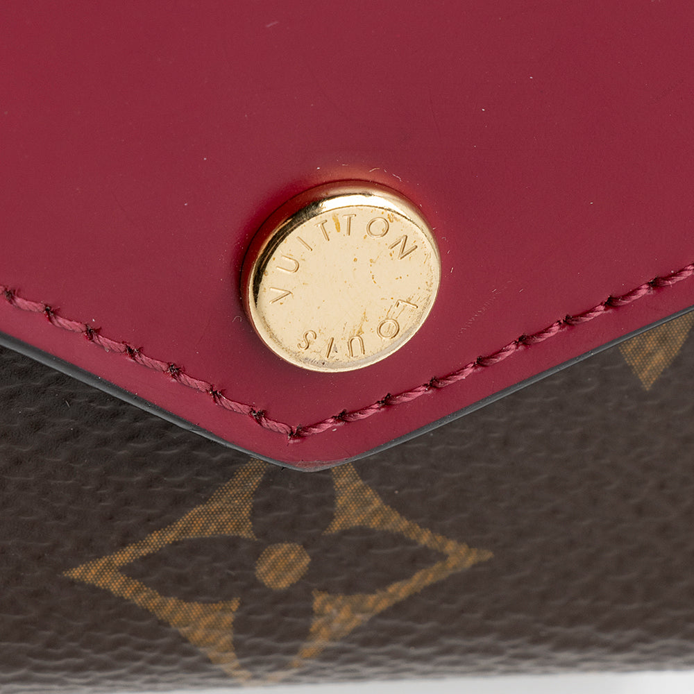 Louis Vuitton Monogram Canvas Zoe Wallet (SHF-22155)