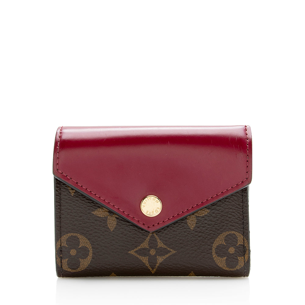 Louis Vuitton Monogram Canvas Zoe Wallet (SHF-22155)