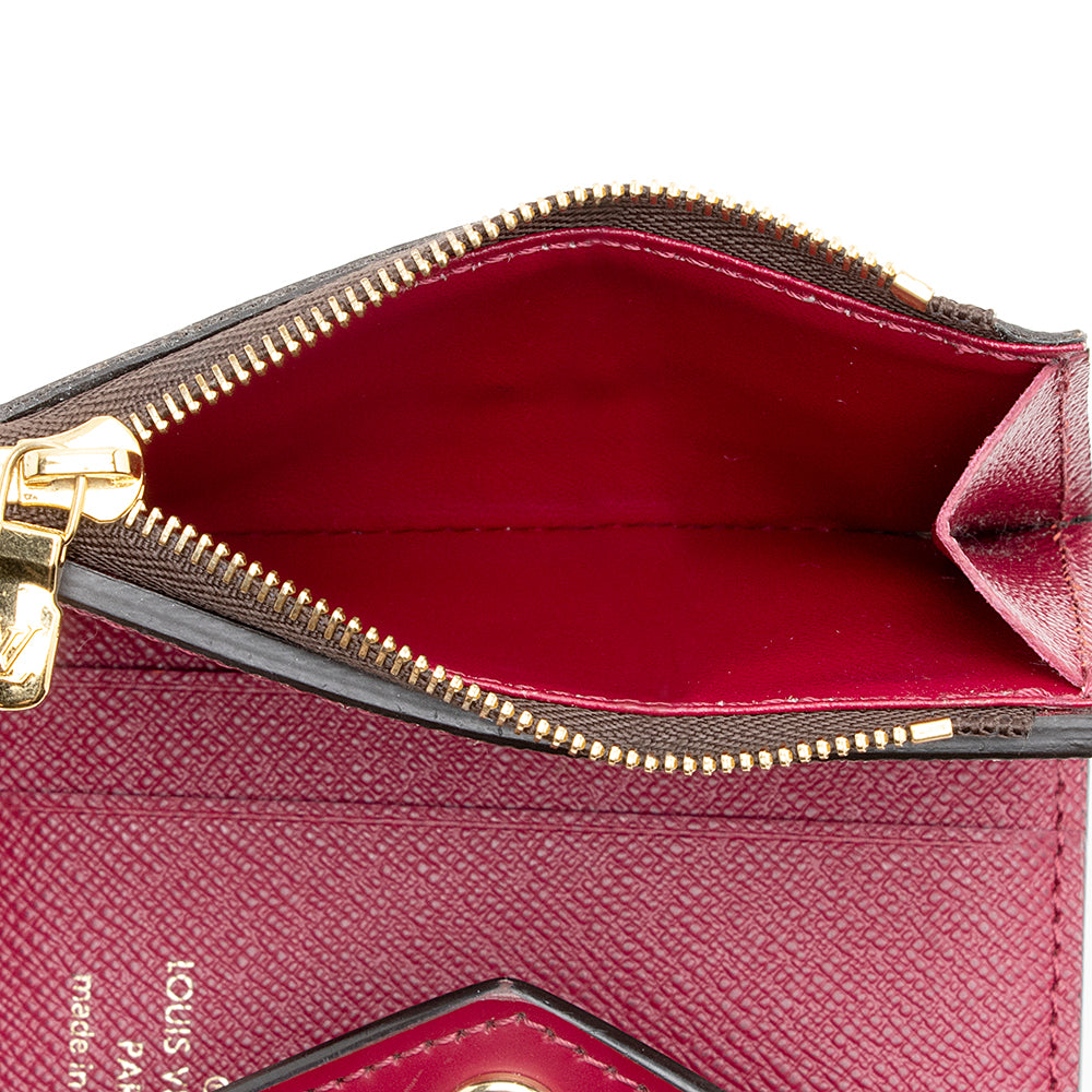 Louis Vuitton Monogram Canvas Zoe Wallet (SHF-22155)