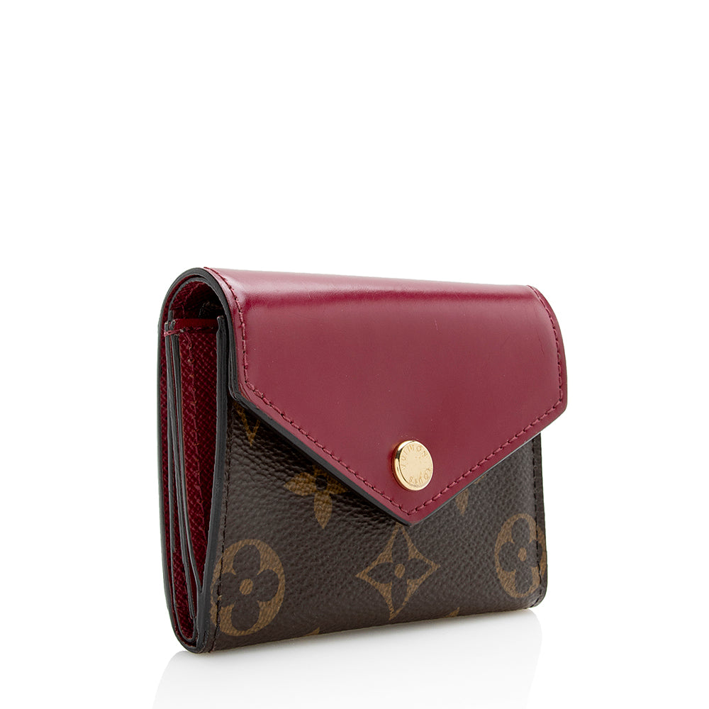 Louis Vuitton Monogram Canvas Zoe Wallet (SHF-22155)