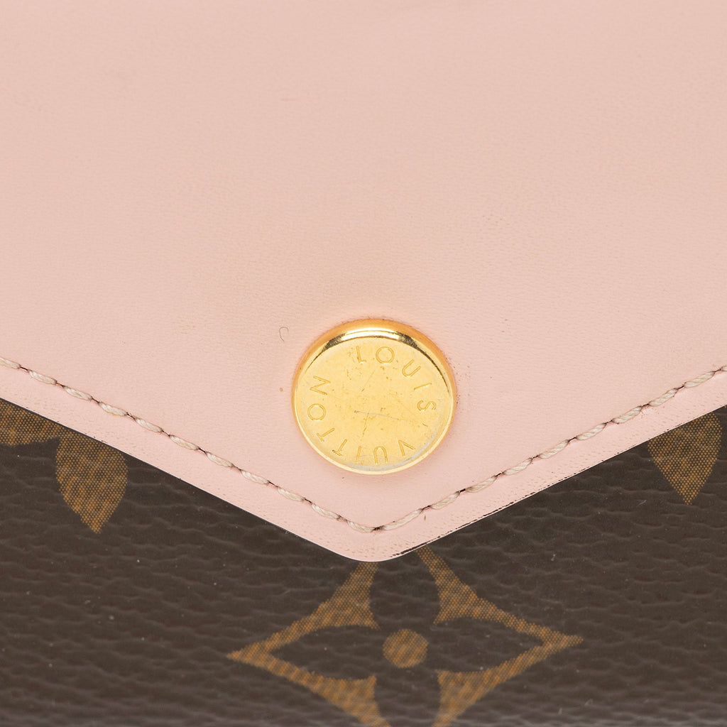 Louis Vuitton Monogram Canvas Zoe Wallet (SHF-8UyHs4)