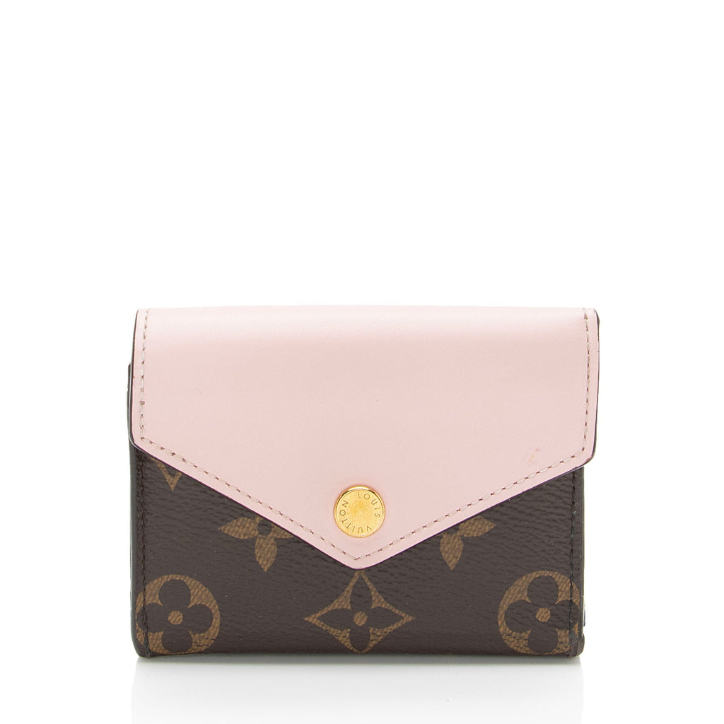 Louis Vuitton Monogram Canvas Zoe Wallet (SHF-sOa53z)