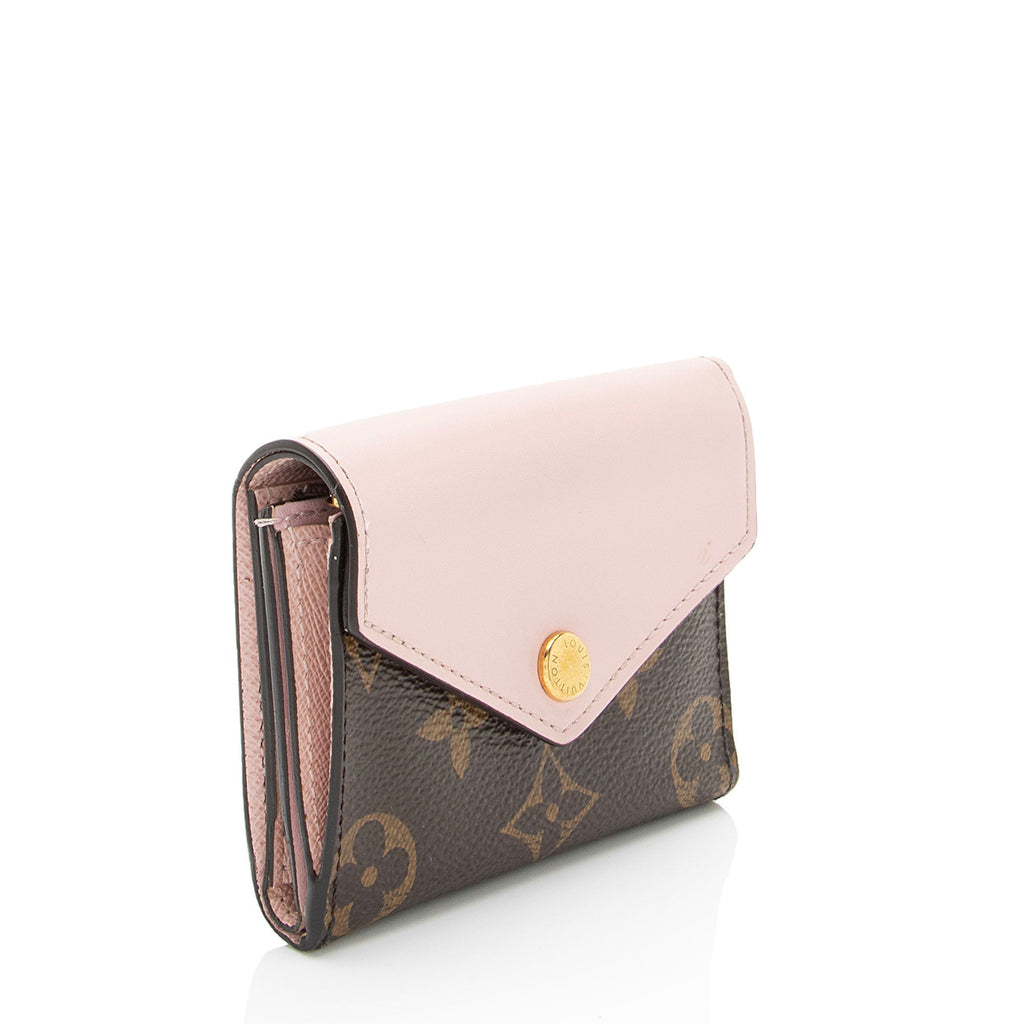 Louis Vuitton Monogram Canvas Zoe Wallet (SHF-sOa53z)
