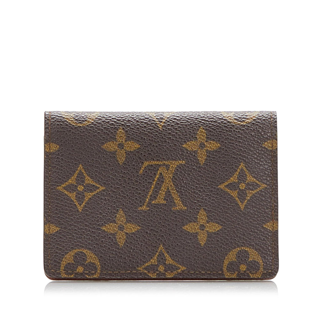 Louis Vuitton Monogram Card Case (SHG-alFpCV)