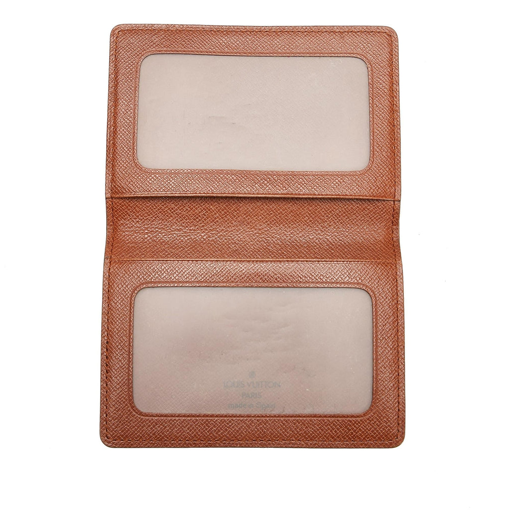 Louis Vuitton Monogram Card Case (SHG-alFpCV)