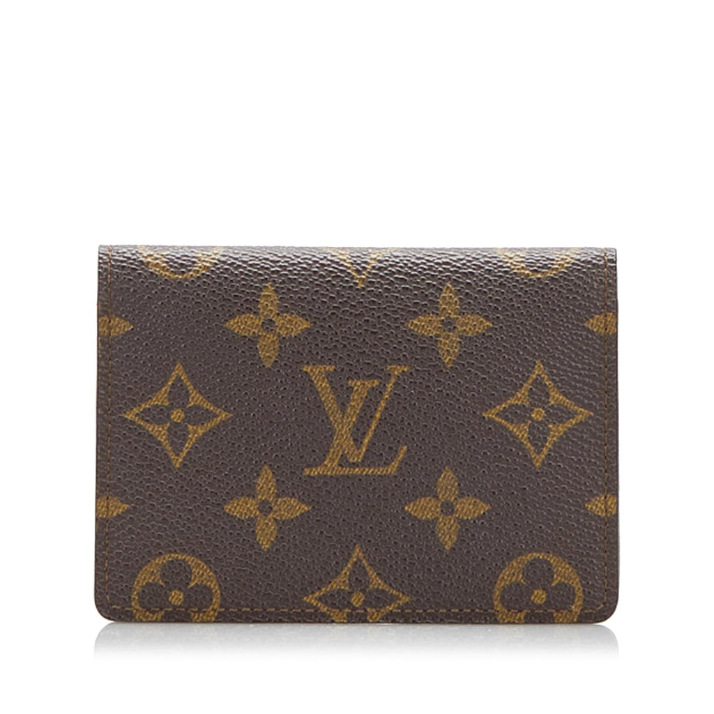 Louis Vuitton Monogram Card Case (SHG-alFpCV)