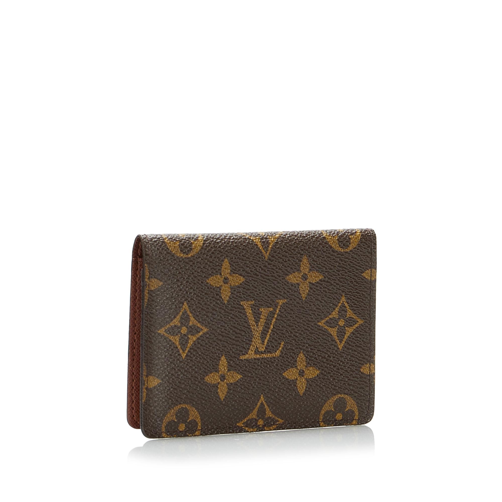 Louis Vuitton Monogram Card Case (SHG-KF4t7C)