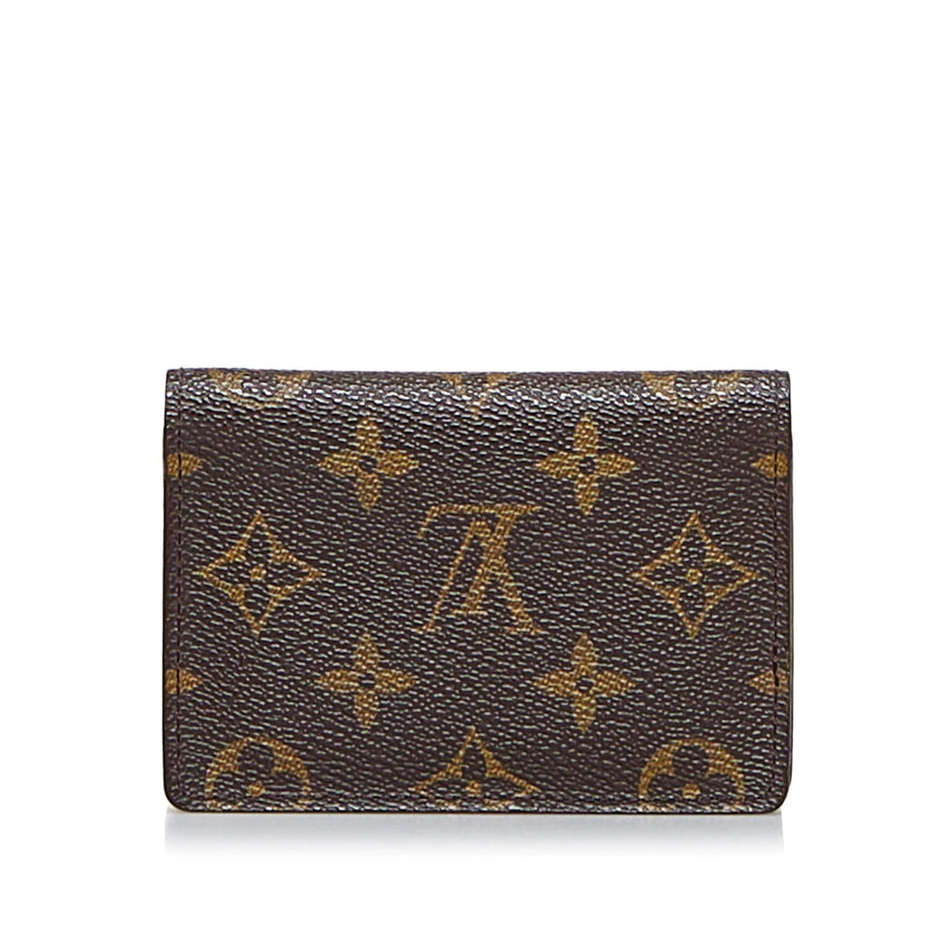 Louis Vuitton Monogram Card Holder (SHG-sp12zQ)