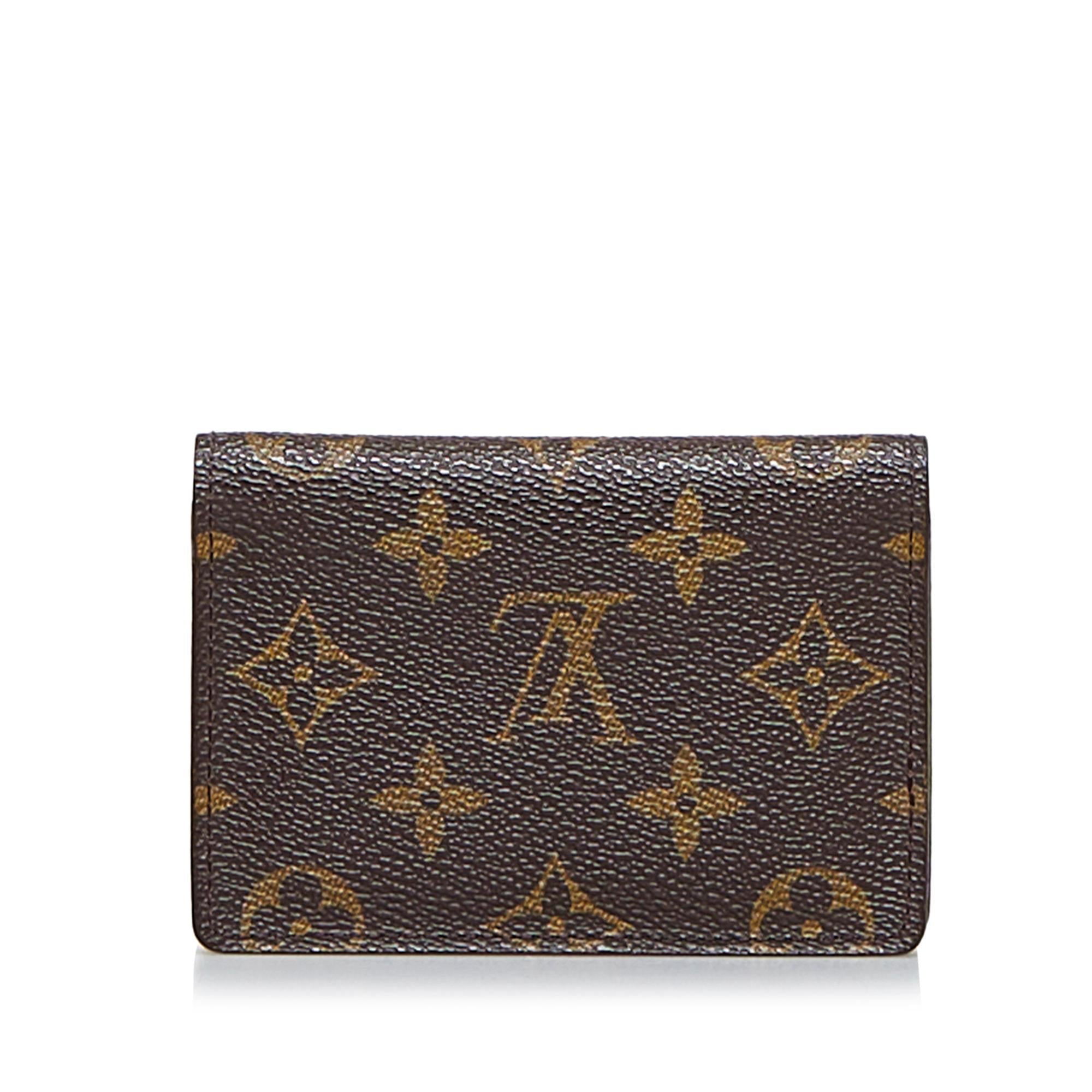 Louis Vuitton Monogram Card Holder (SHG-sp12zQ)