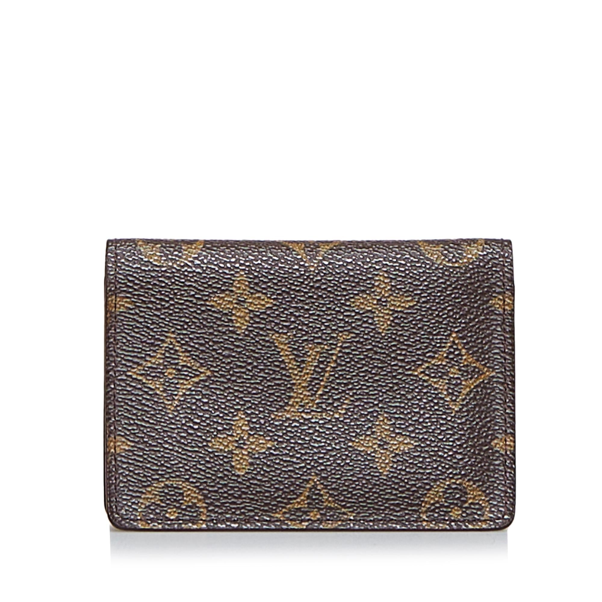 Louis Vuitton Monogram Card Holder (SHG-sp12zQ)