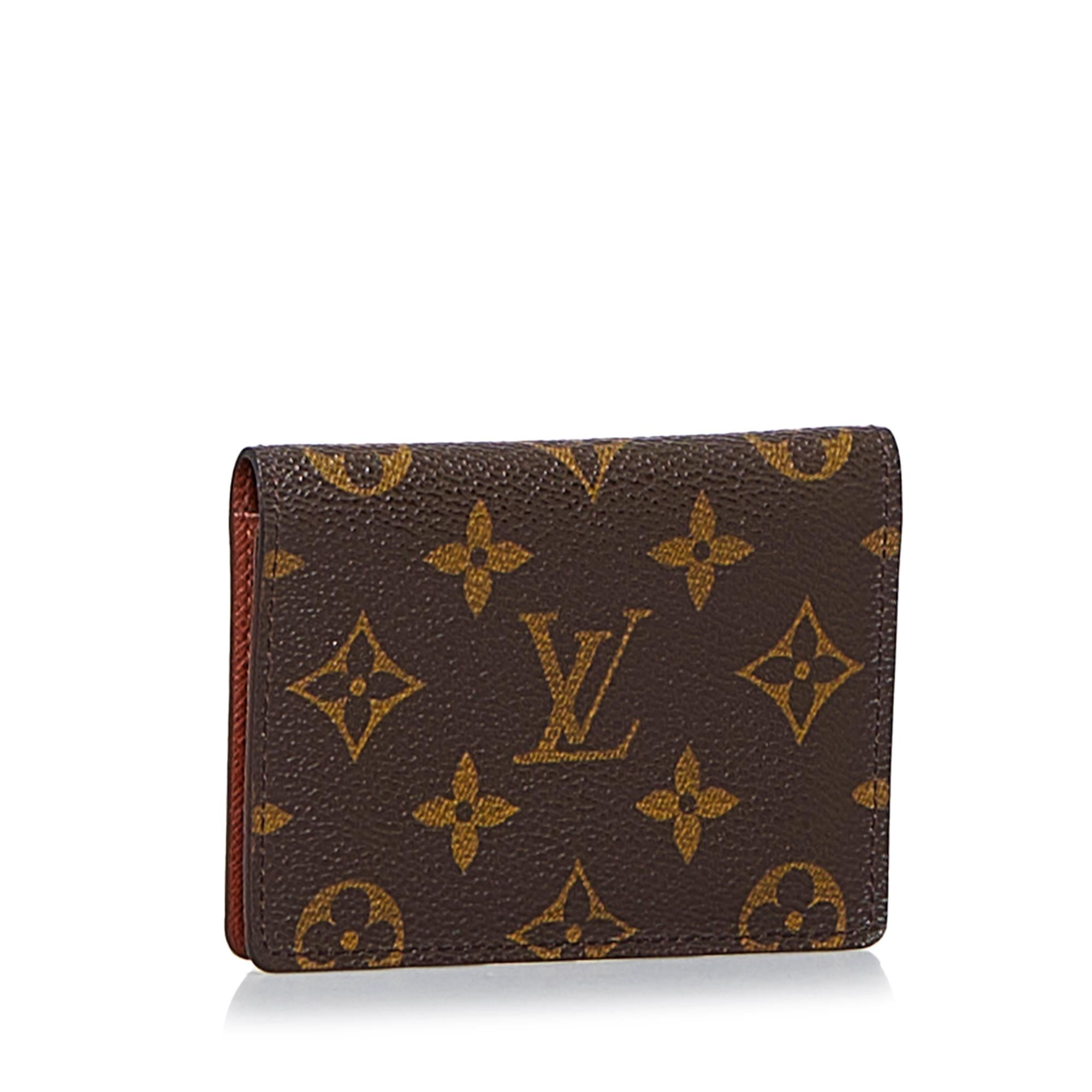 Louis Vuitton Monogram Card Holder (SHG-sp12zQ)