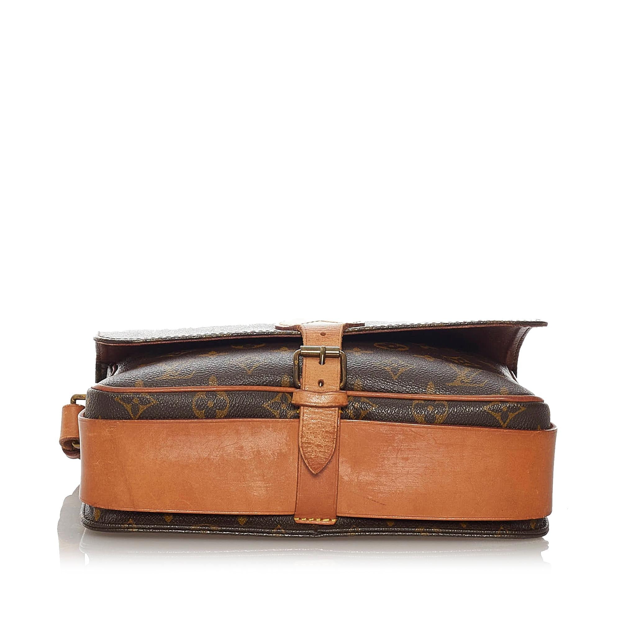 Louis Vuitton Monogram Cartouchiere GM (SHG-28164)
