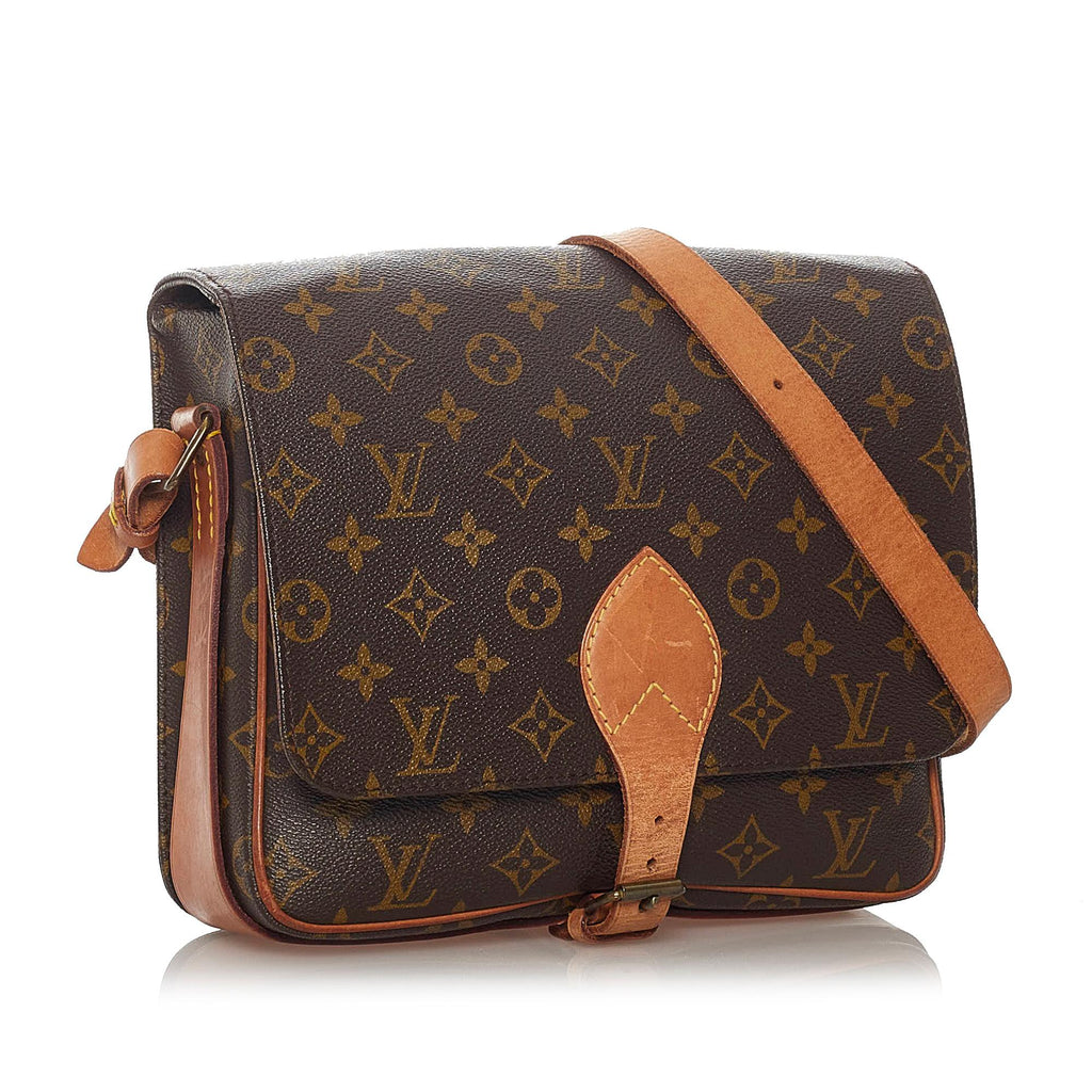 Louis Vuitton Monogram Cartouchiere GM (SHG-28164)