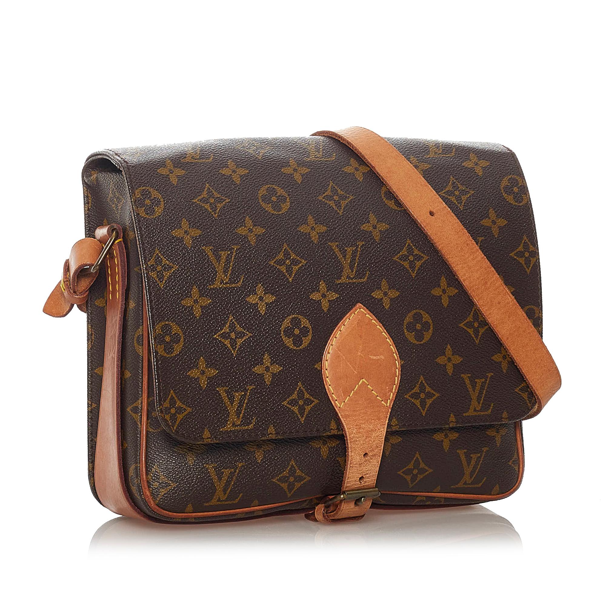 Louis Vuitton Monogram Cartouchiere GM (SHG-28164)