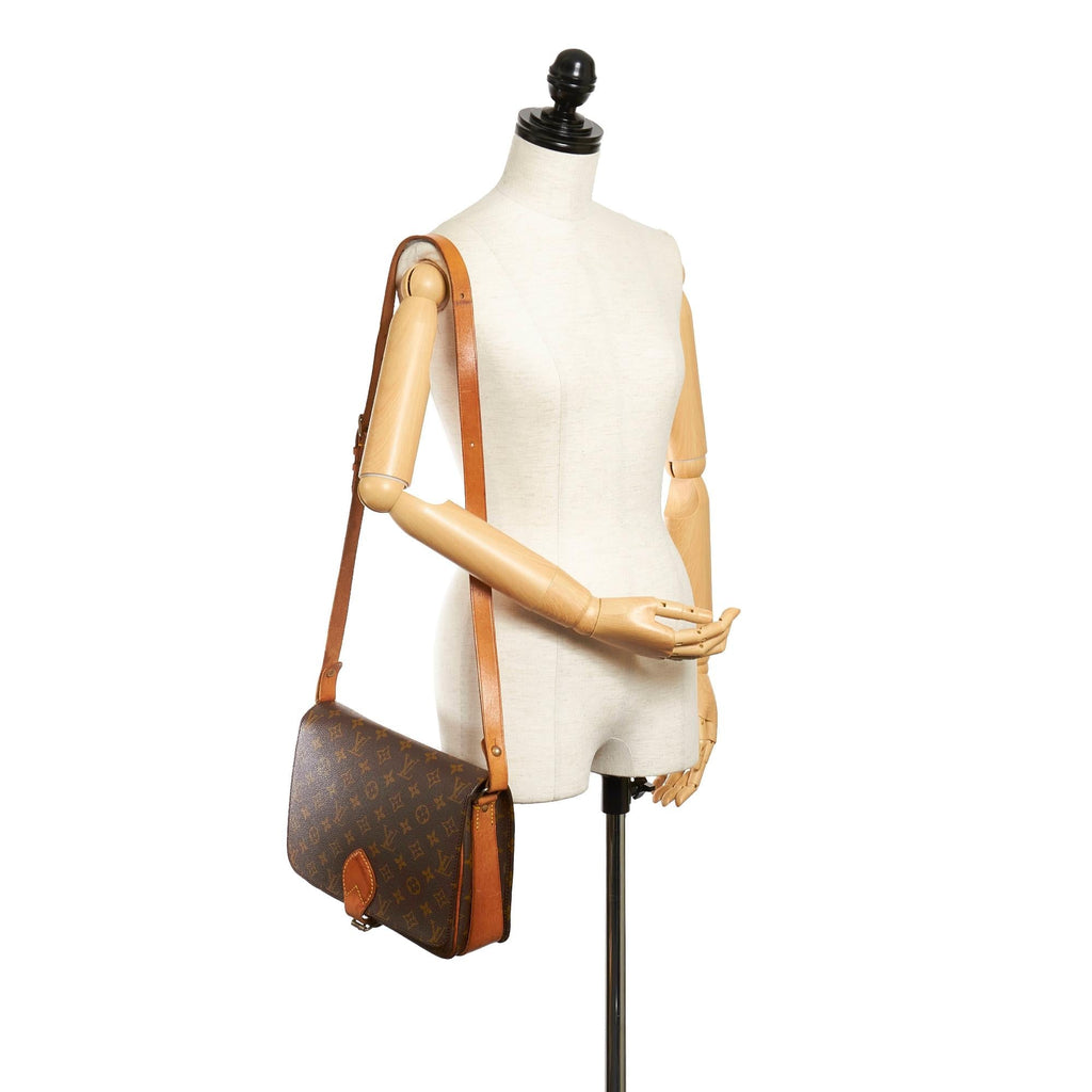 Louis Vuitton Monogram Cartouchiere GM (SHG-31445)