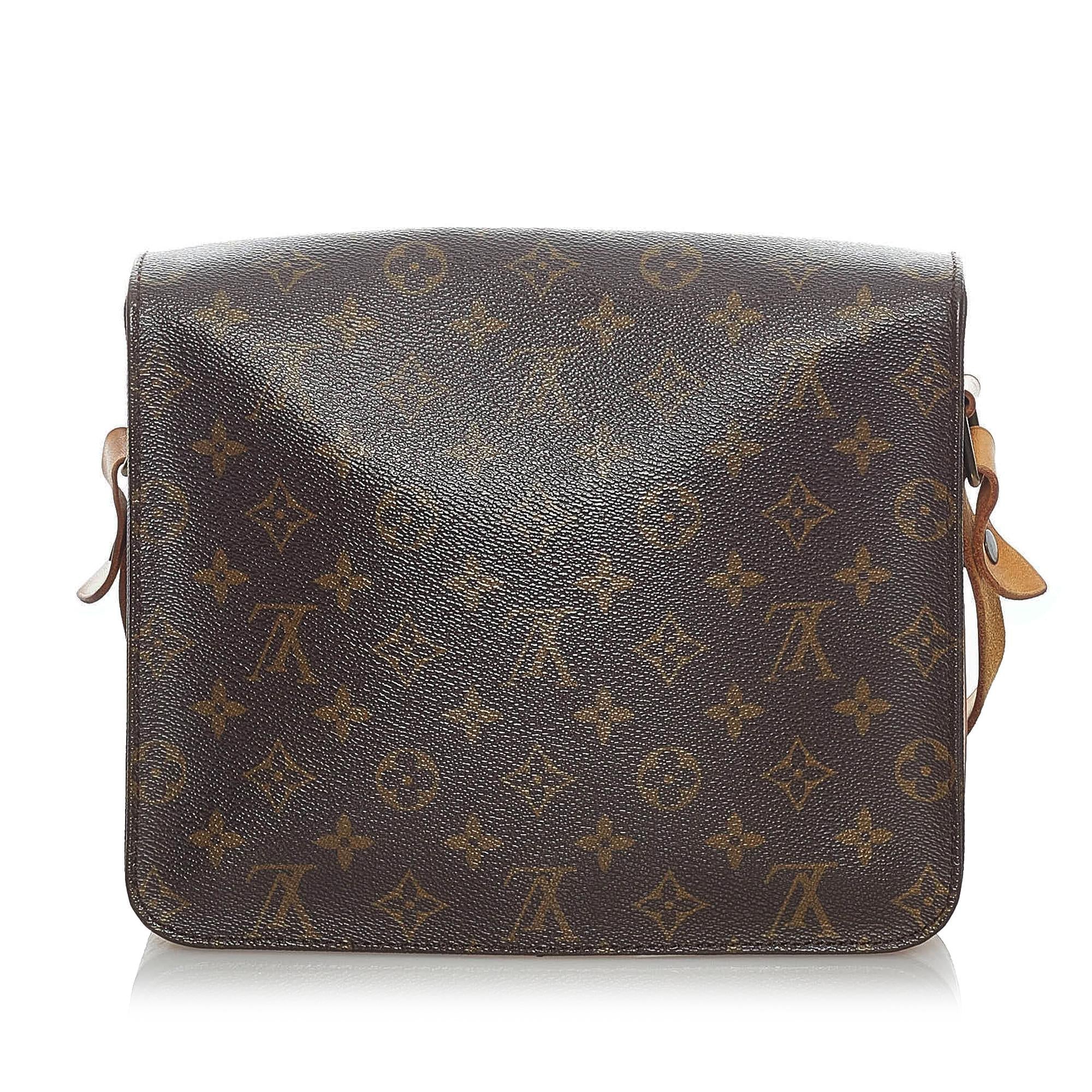Louis Vuitton Monogram Cartouchiere GM (SHG-32810)