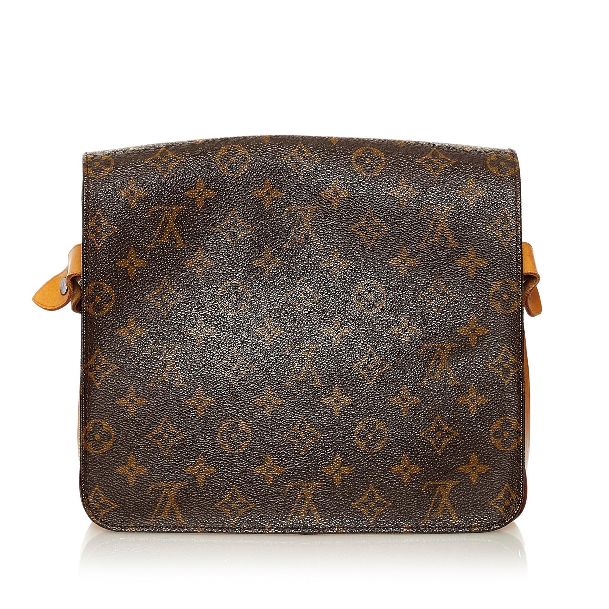 Louis Vuitton Monogram Cartouchiere GM (SHG-35127)