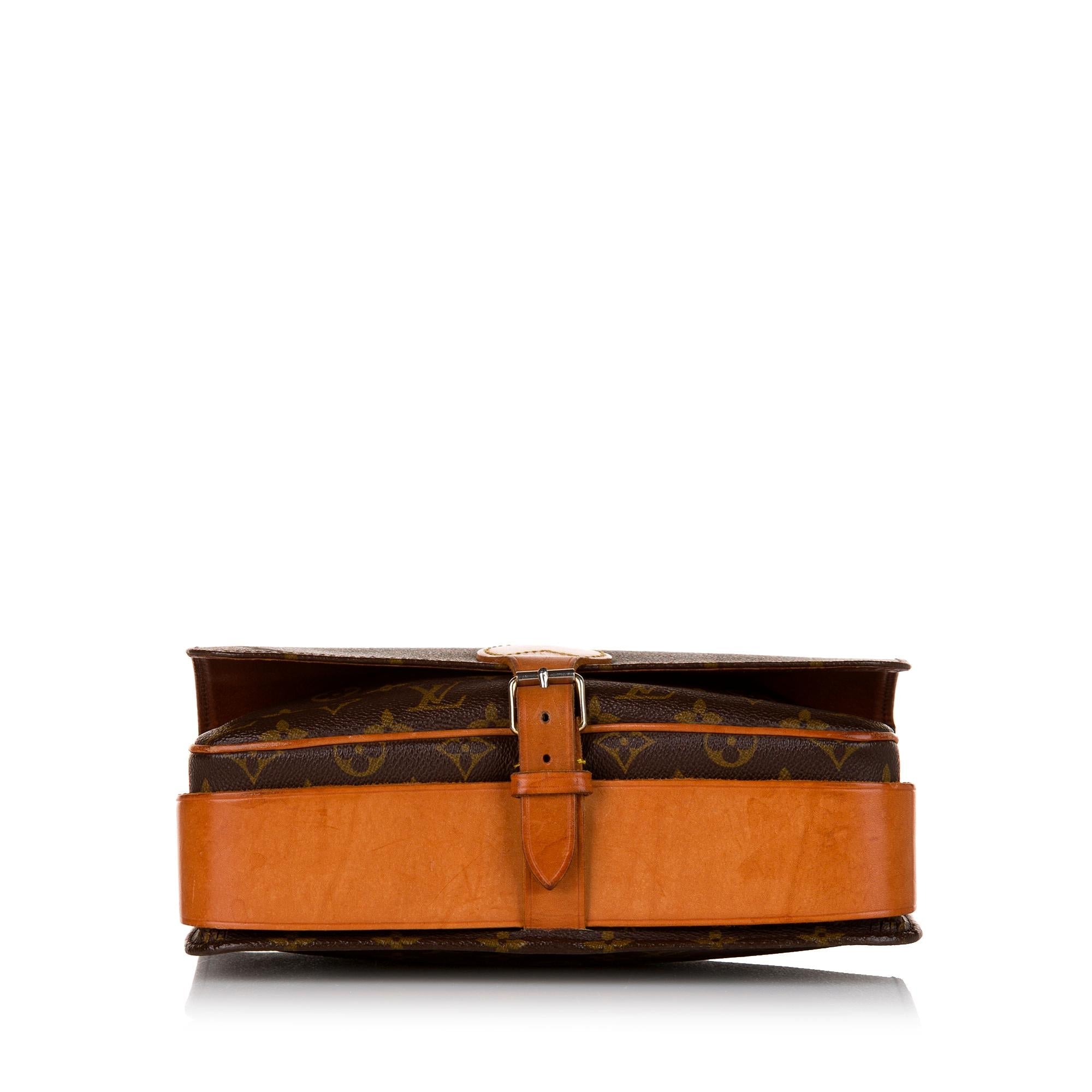 Louis Vuitton Monogram Cartouchiere GM (SHG-35417)