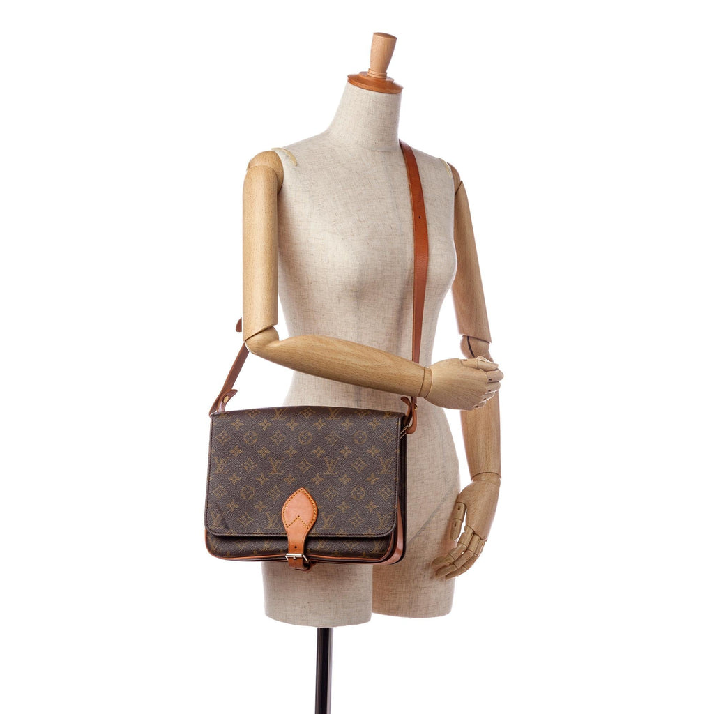 Louis Vuitton Monogram Cartouchiere GM (SHG-35417)