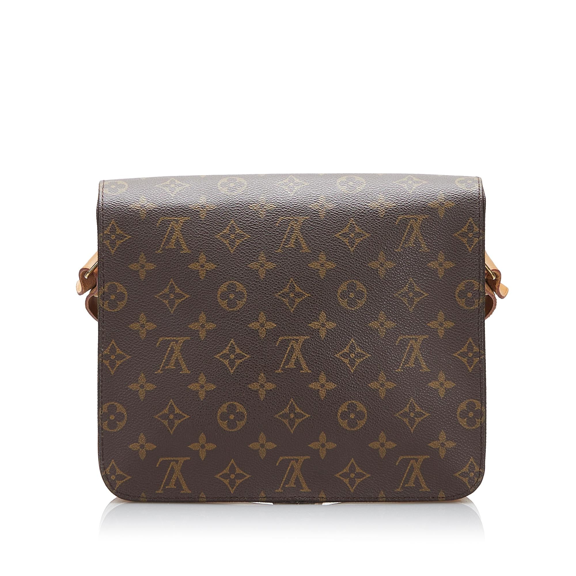 Louis Vuitton Monogram Cartouchiere GM (SHG-37461)
