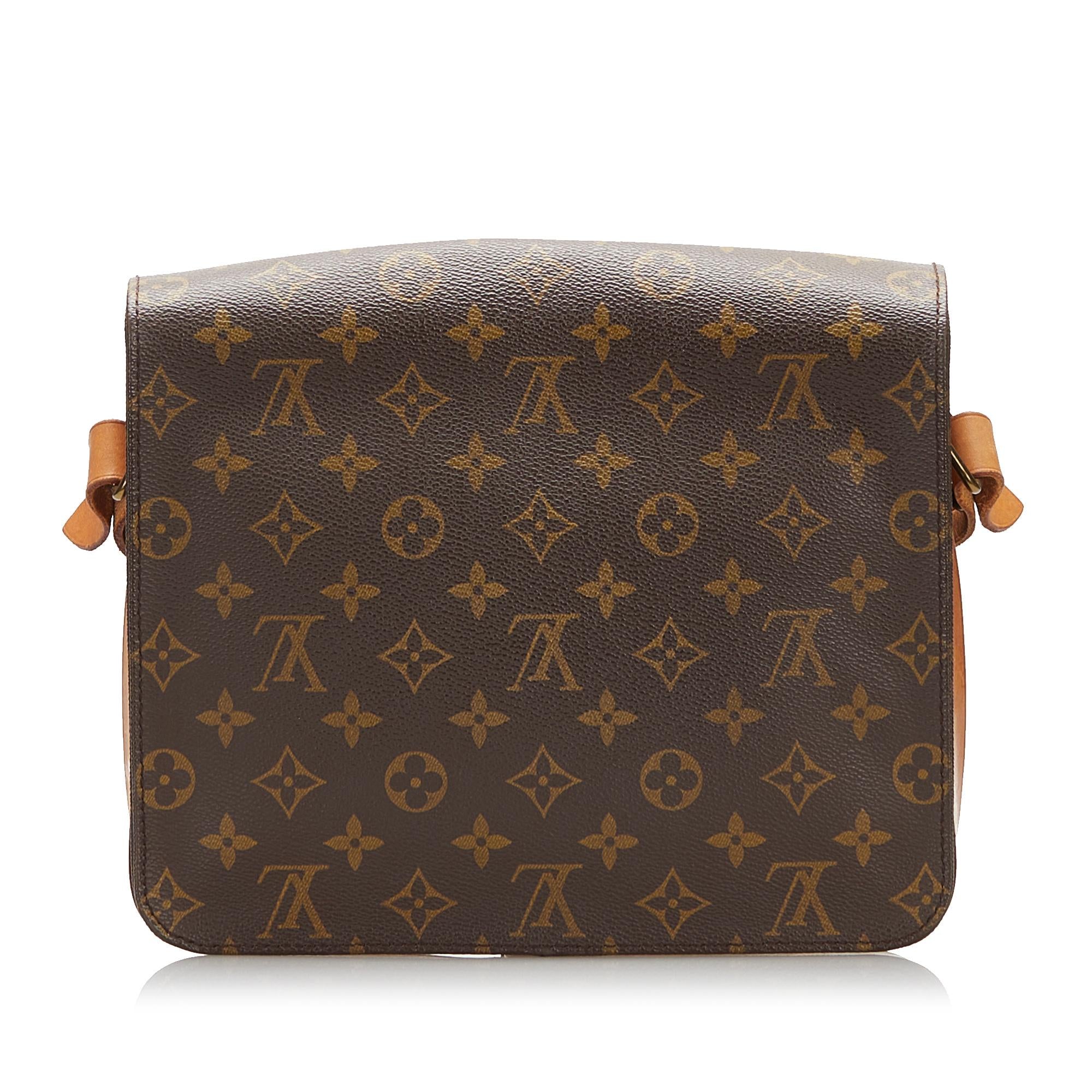Louis Vuitton Monogram Cartouchiere GM (SHG-37844)