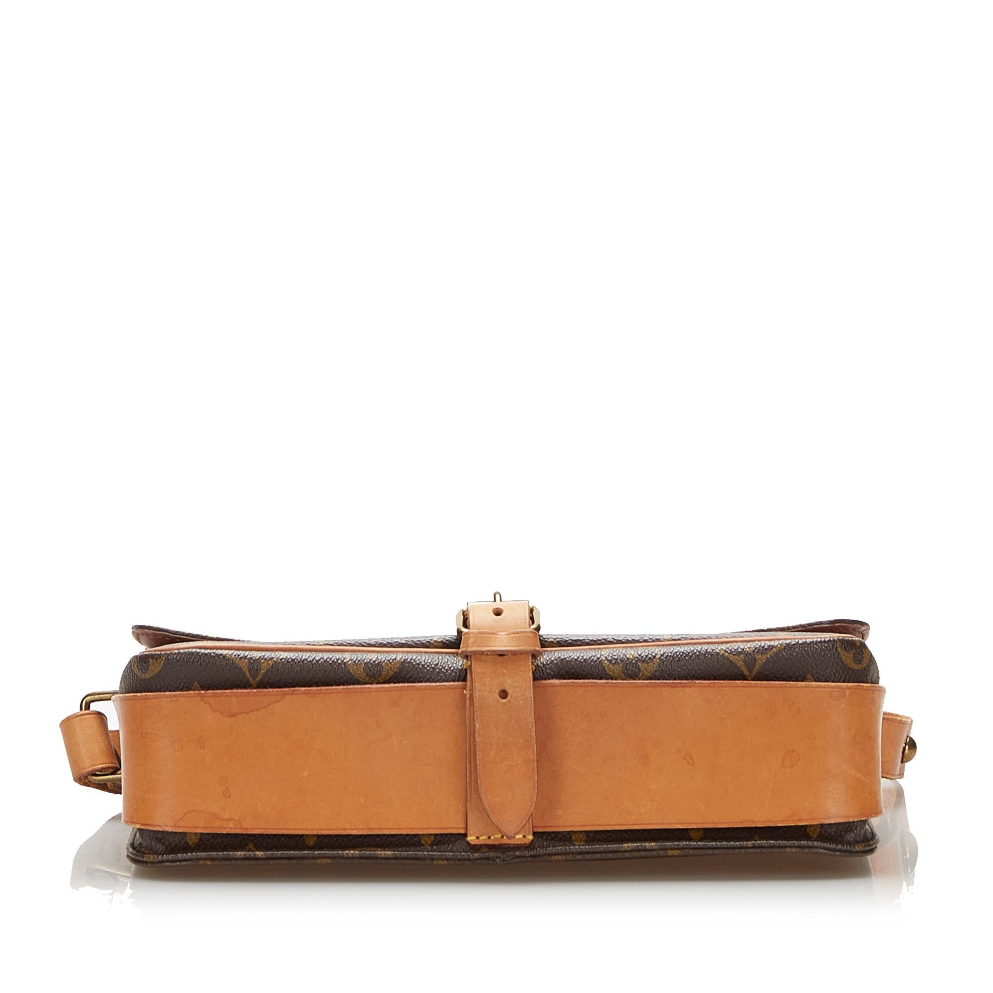 Louis Vuitton Monogram Cartouchiere GM (SHG-37844)