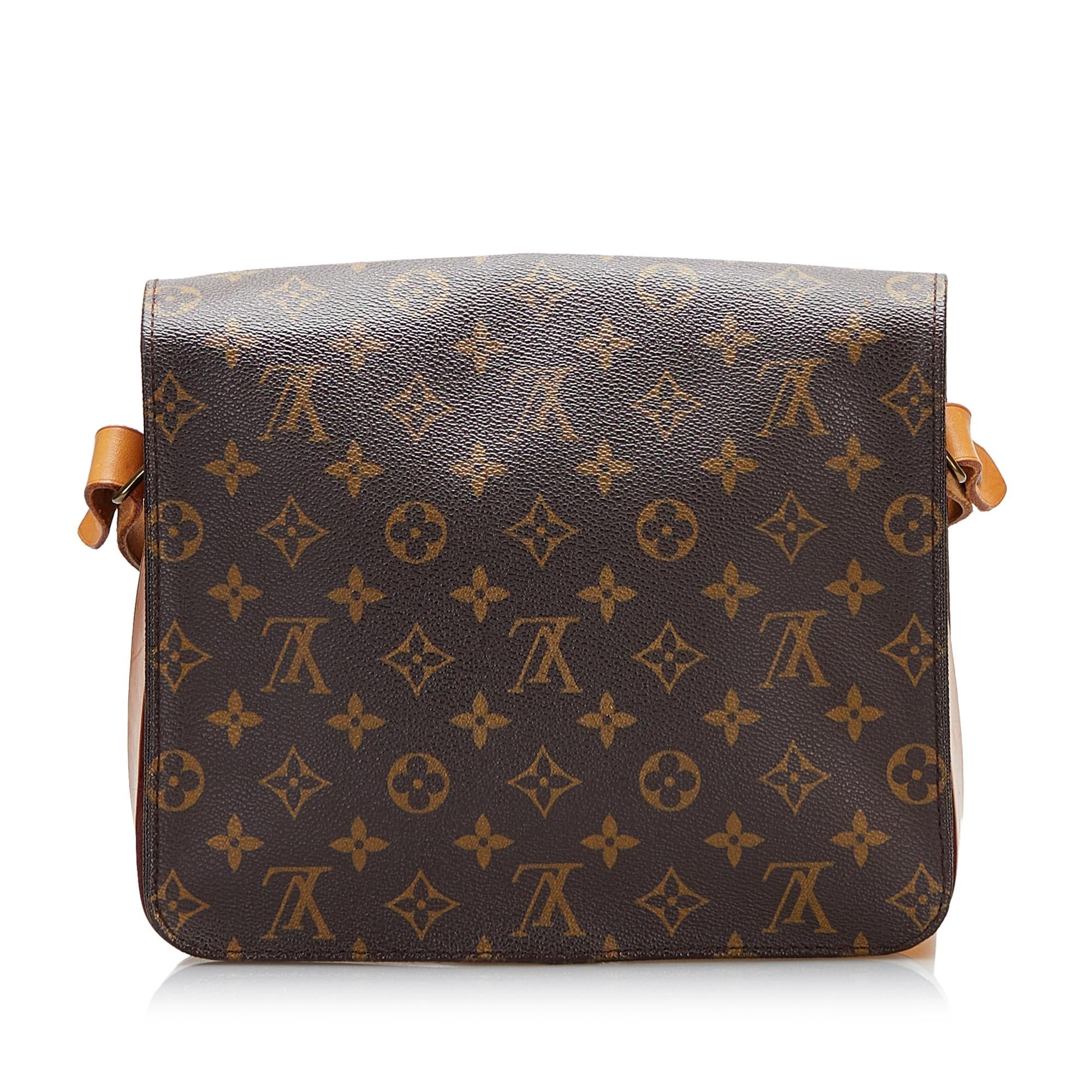 Louis Vuitton Monogram Cartouchiere GM (SHG-eBlitj)