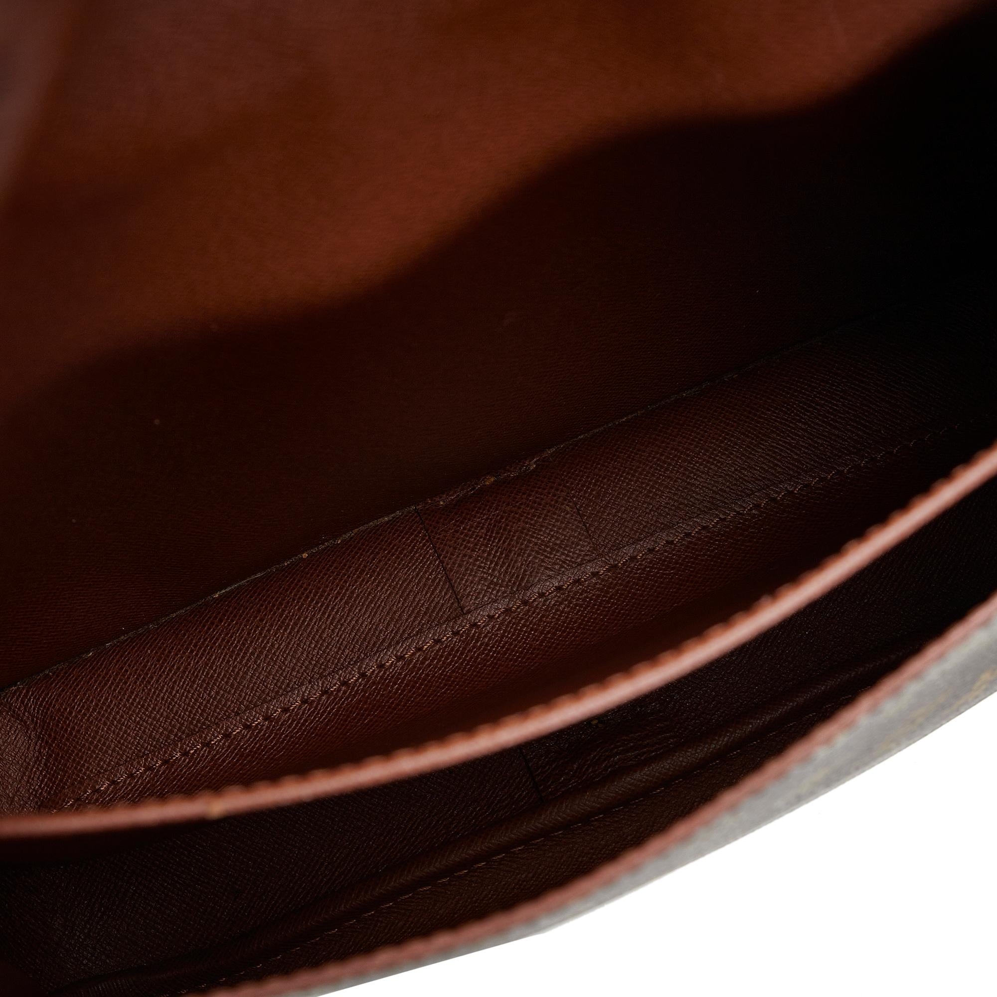 Louis Vuitton Monogram Cartouchiere GM (SHG-388Qdb)