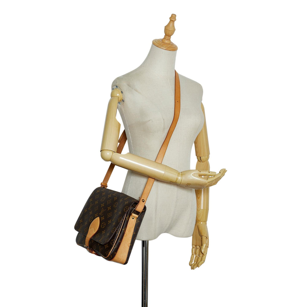 Louis Vuitton Monogram Cartouchiere GM (SHG-388Qdb)