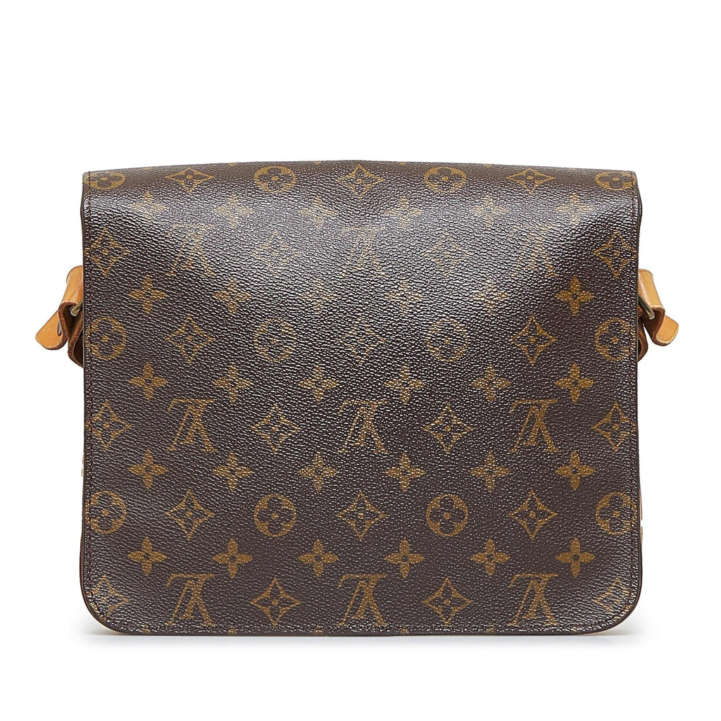 Louis Vuitton Monogram Cartouchiere GM (SHG-LCWNgu)