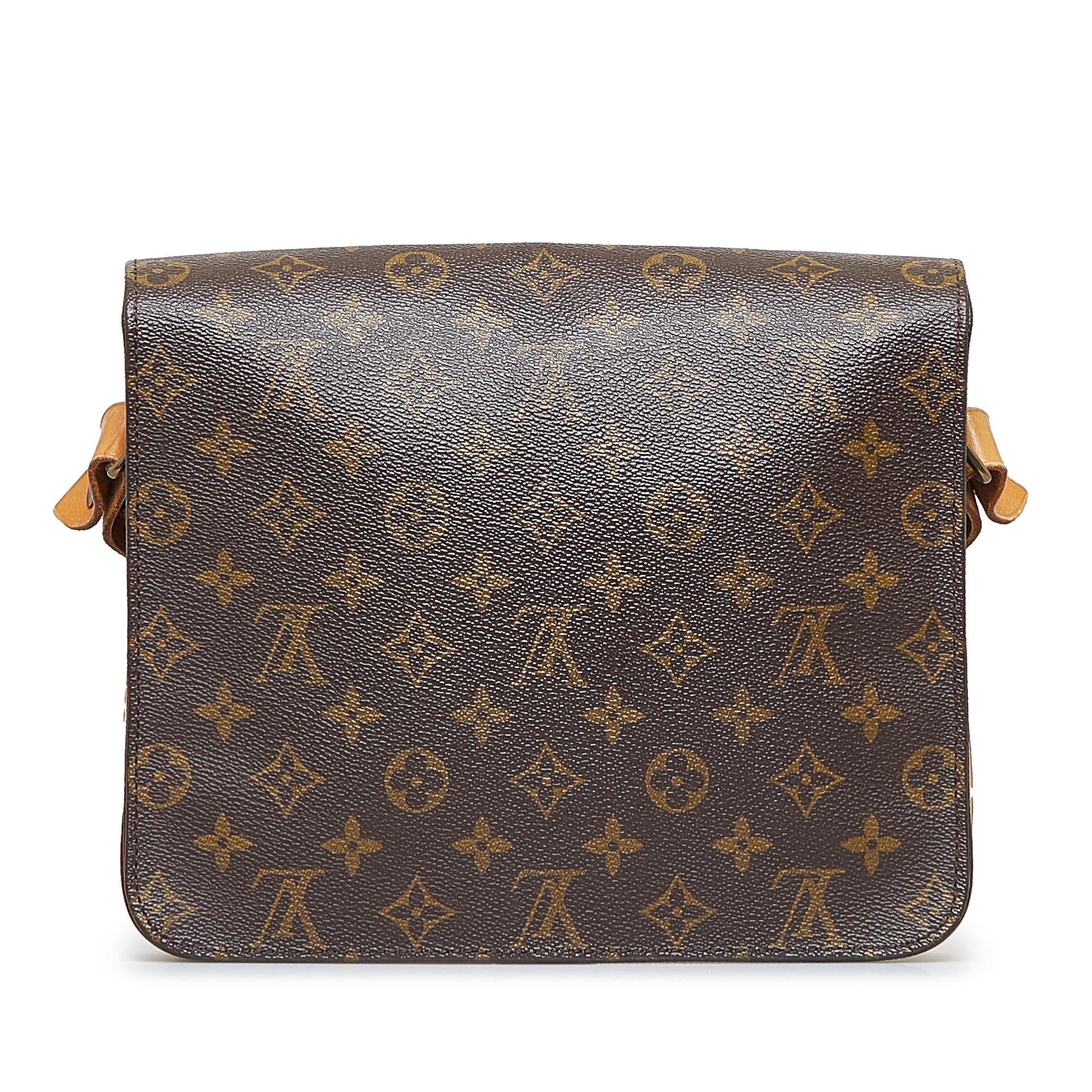 Louis Vuitton Monogram Cartouchiere GM (SHG-LCWNgu)