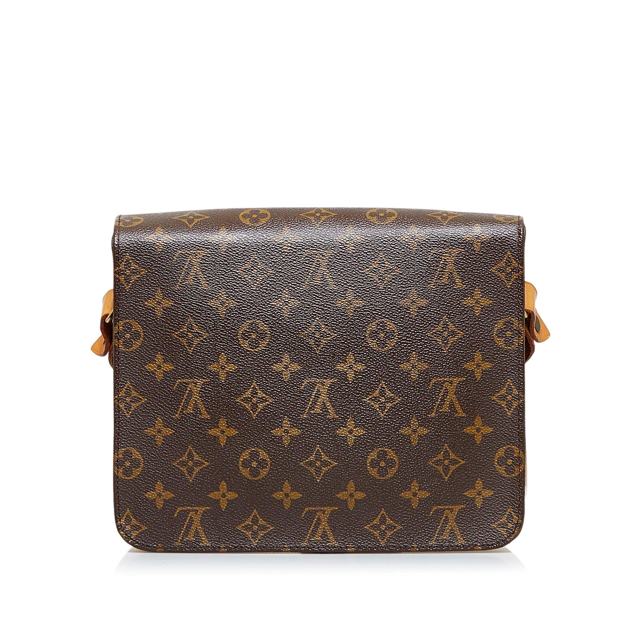 Louis Vuitton Monogram Cartouchiere GM (SHG-KlSRfT)