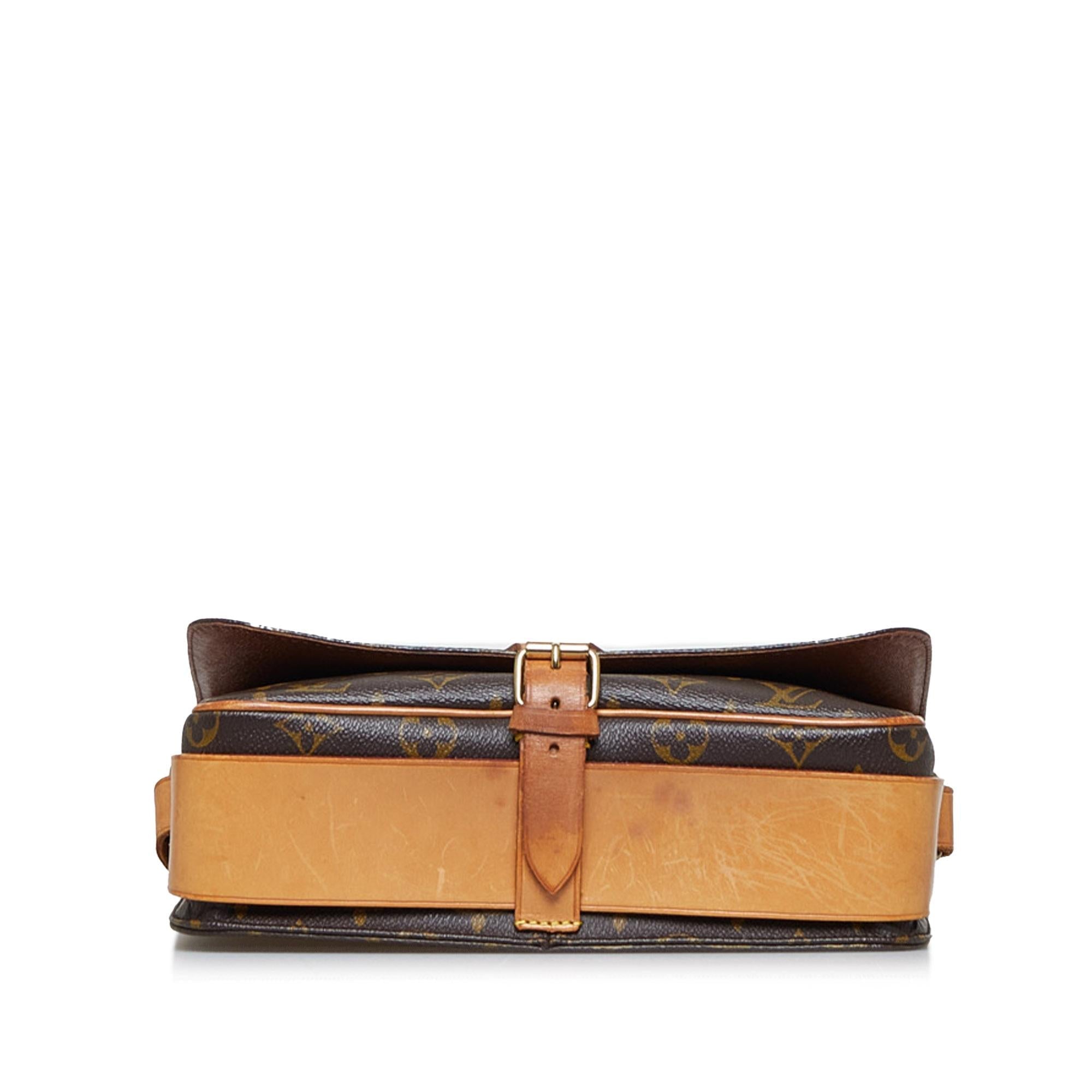 Louis Vuitton Monogram Cartouchiere GM (SHG-9pS61p)