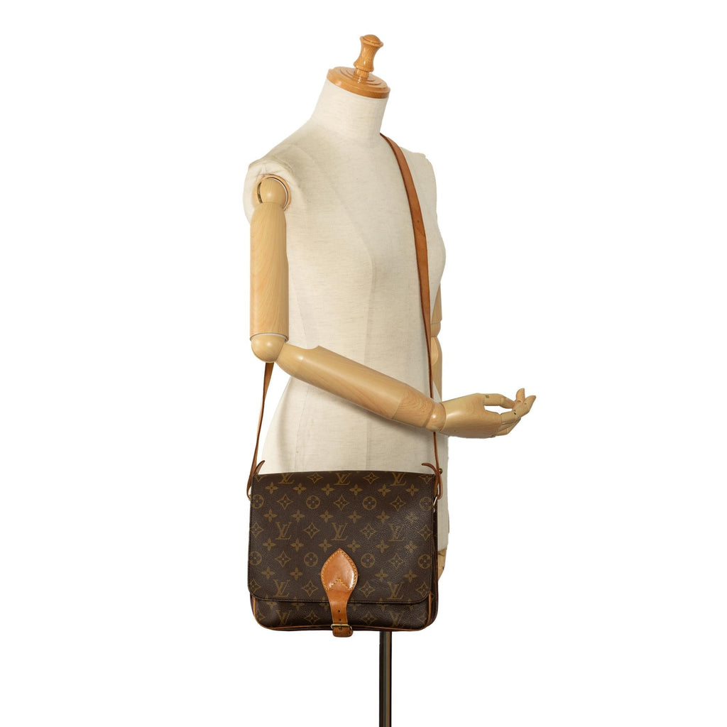 Louis Vuitton Monogram Cartouchiere GM (SHG-j16ipB)