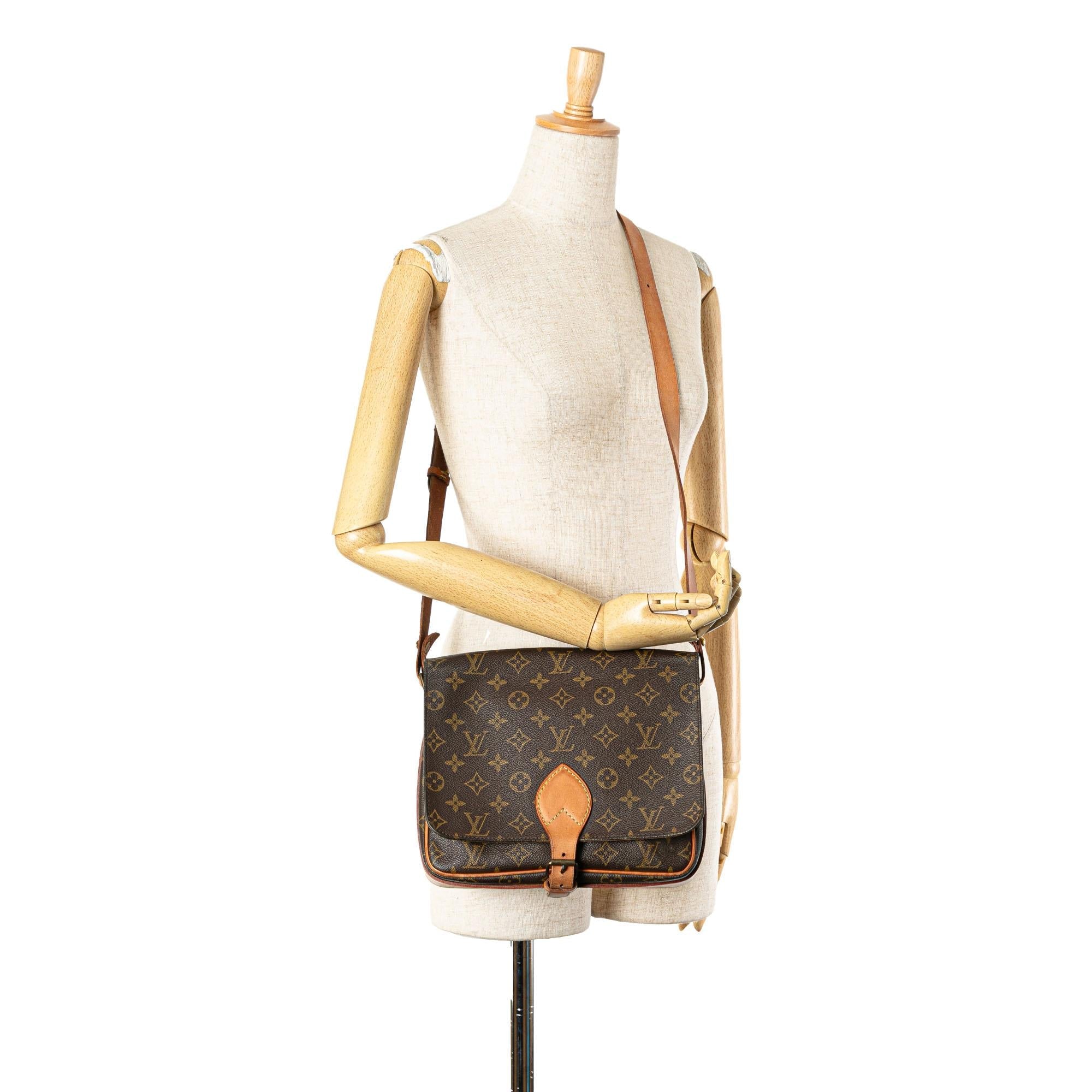 Louis Vuitton Monogram Cartouchiere GM