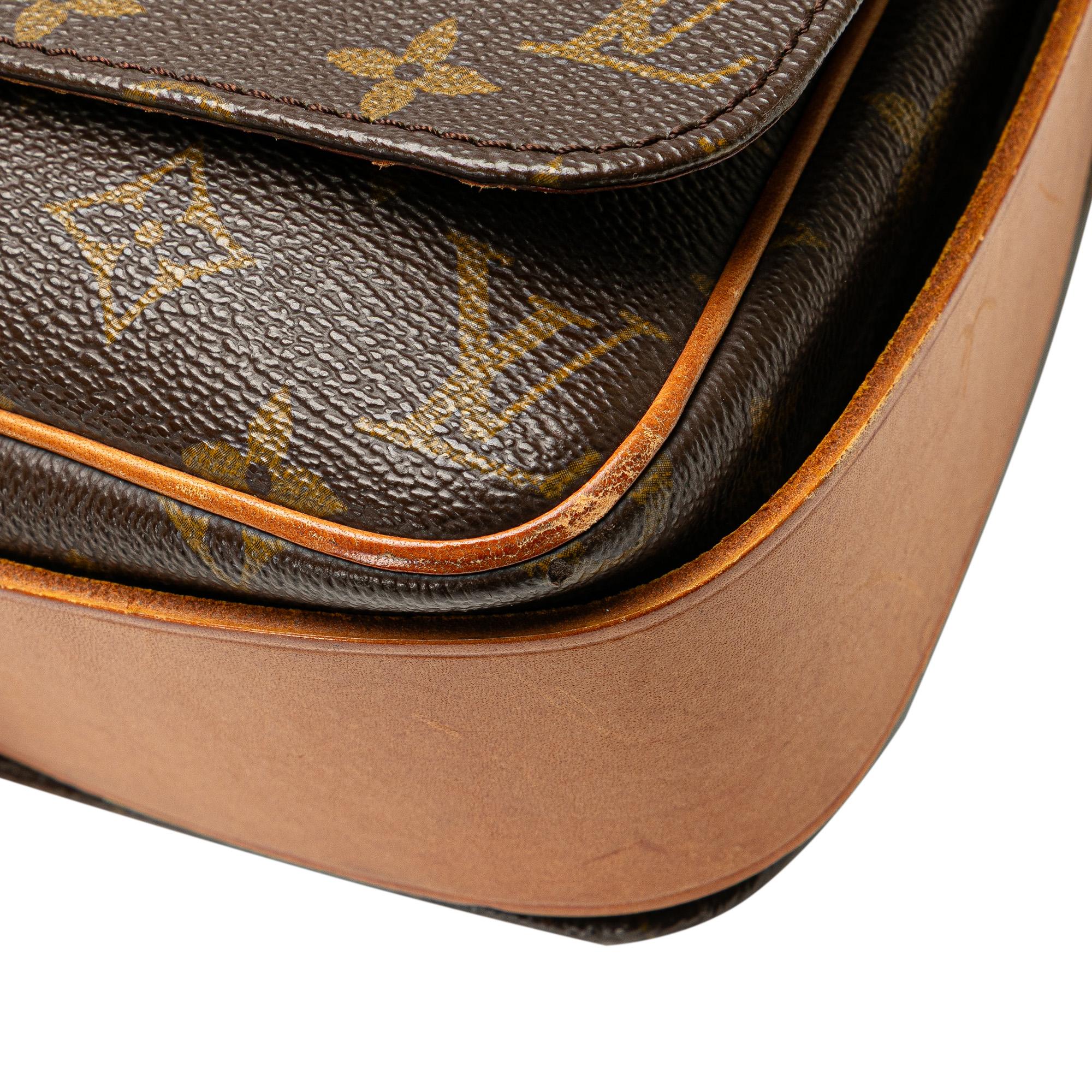 Louis Vuitton Monogram Cartouchiere GM