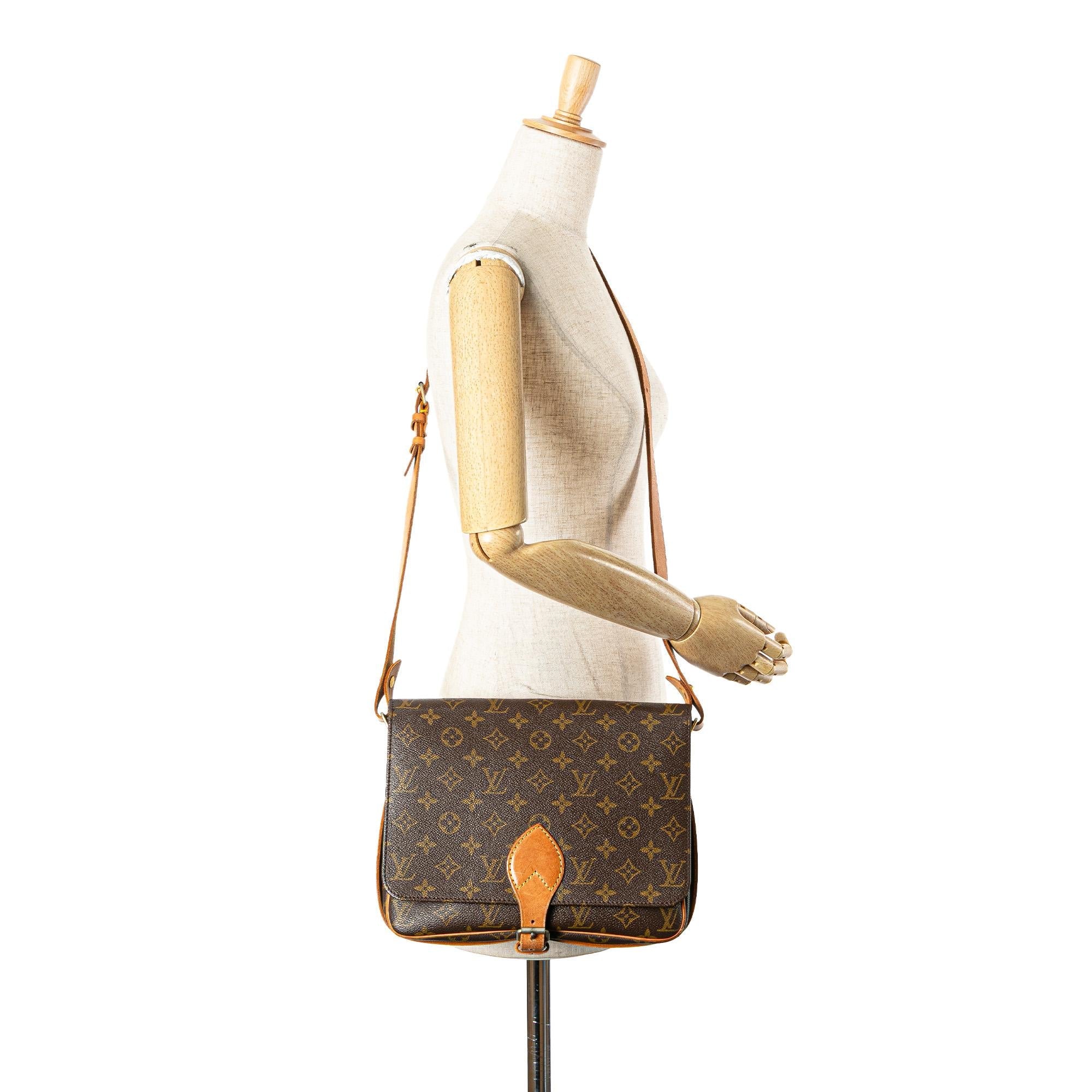 Louis Vuitton Monogram Cartouchiere GM