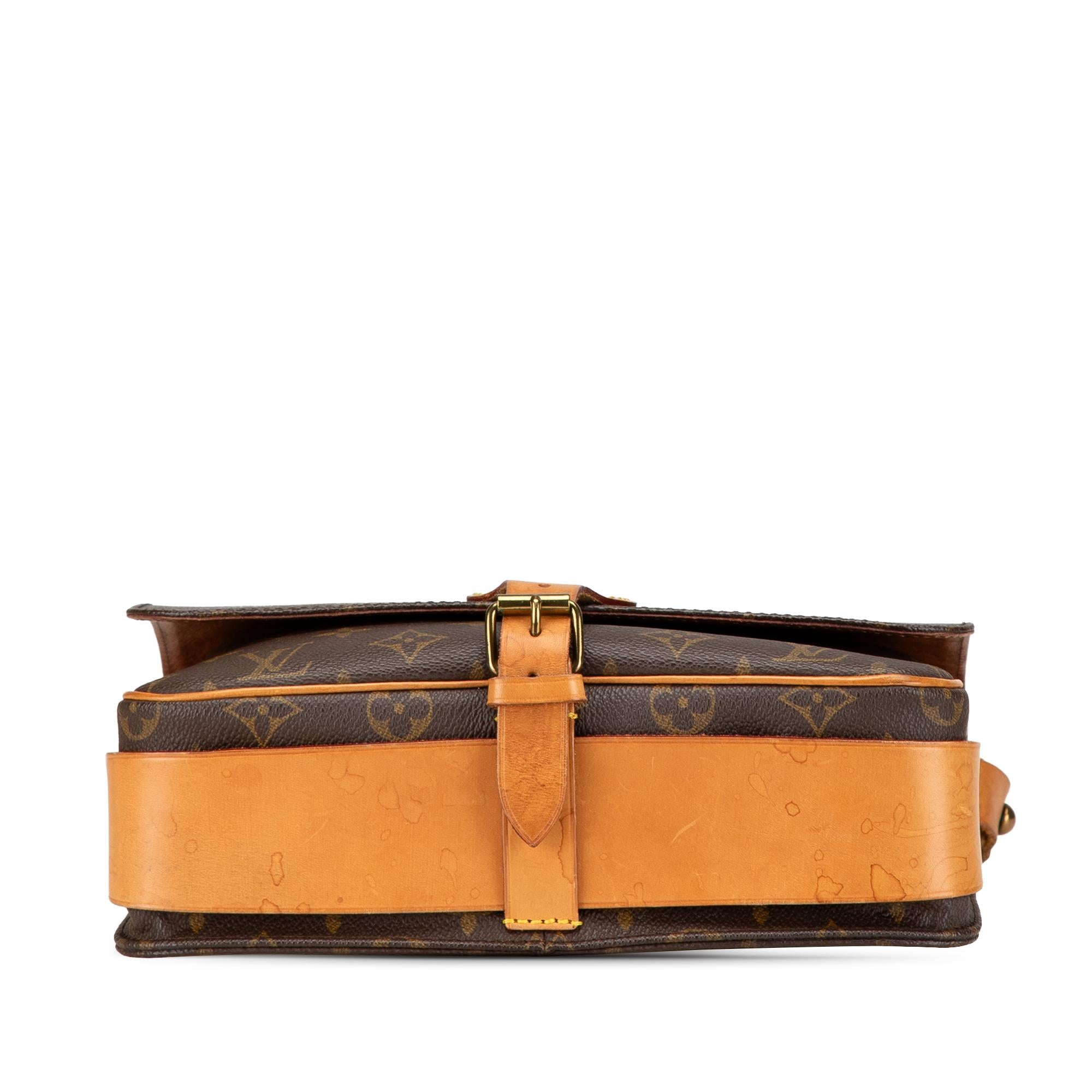 Louis Vuitton Monogram Cartouchiere GM