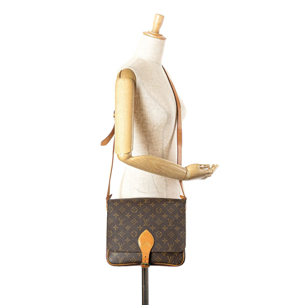 Louis Vuitton Monogram Cartouchiere GM
