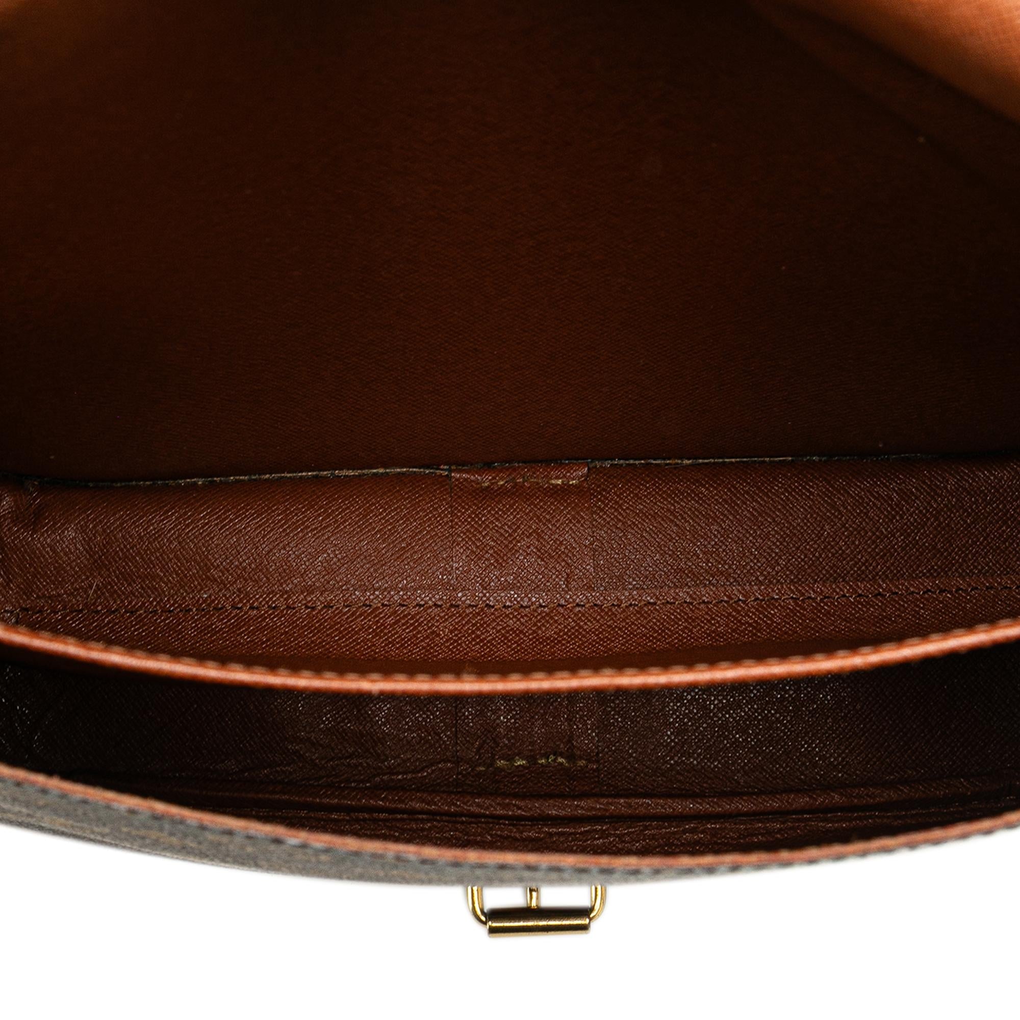 Louis Vuitton Monogram Cartouchiere GM