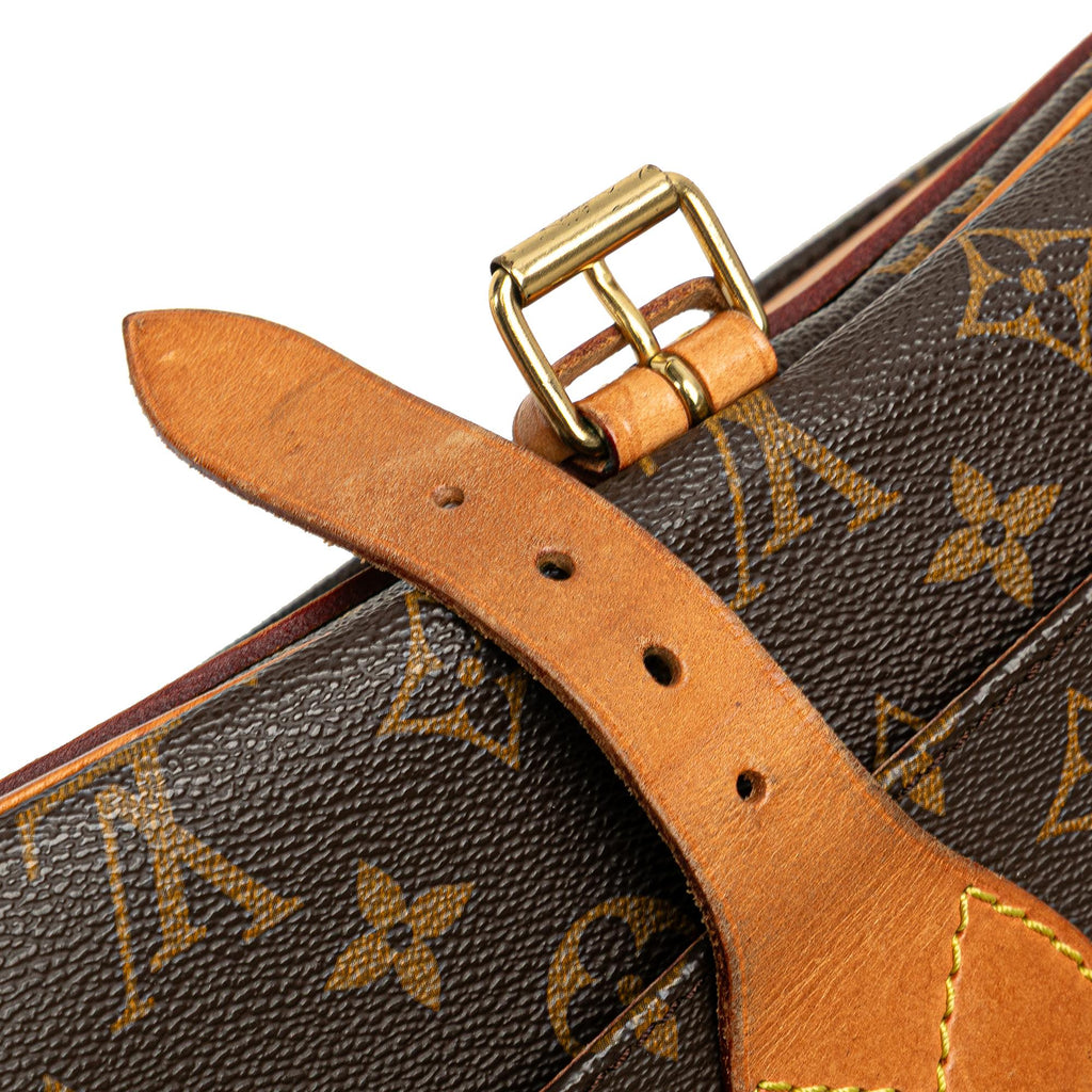 Louis Vuitton Monogram Cartouchiere GM