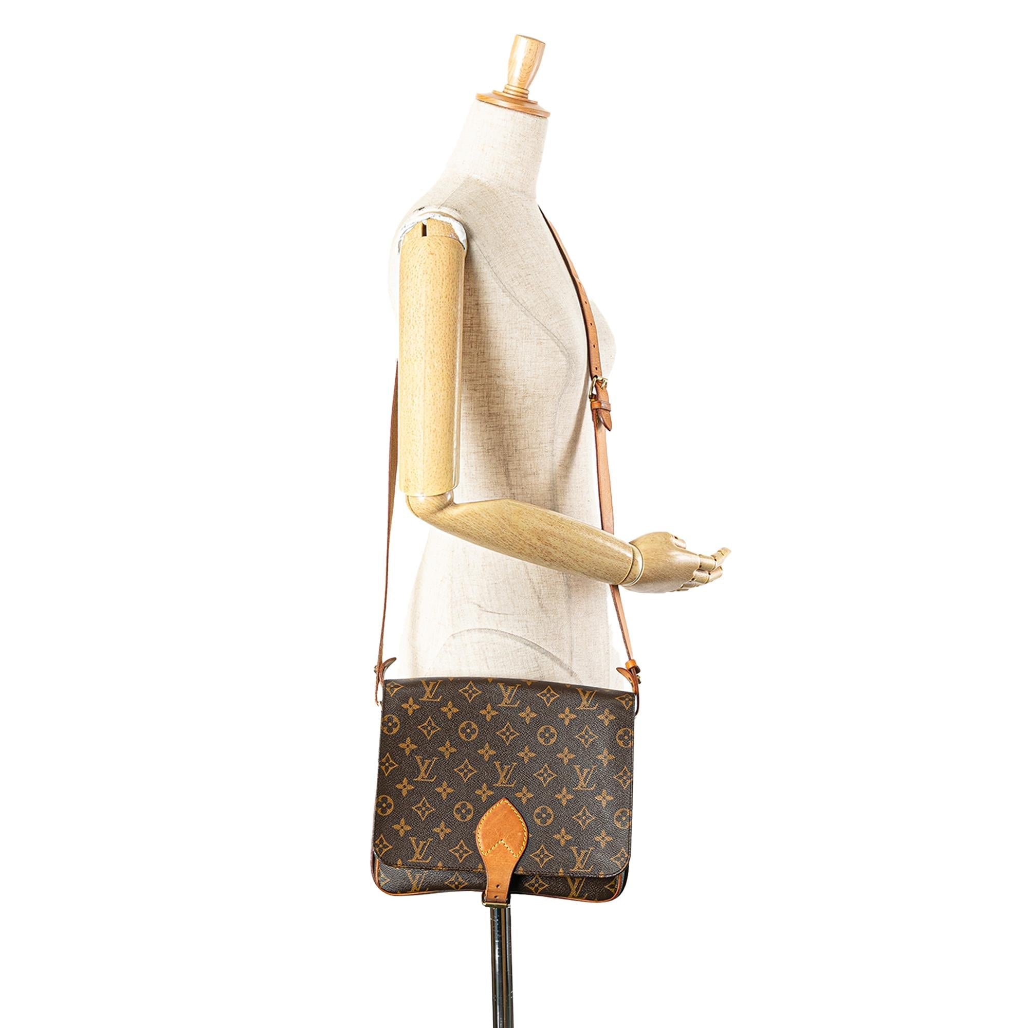 Louis Vuitton Monogram Cartouchiere GM