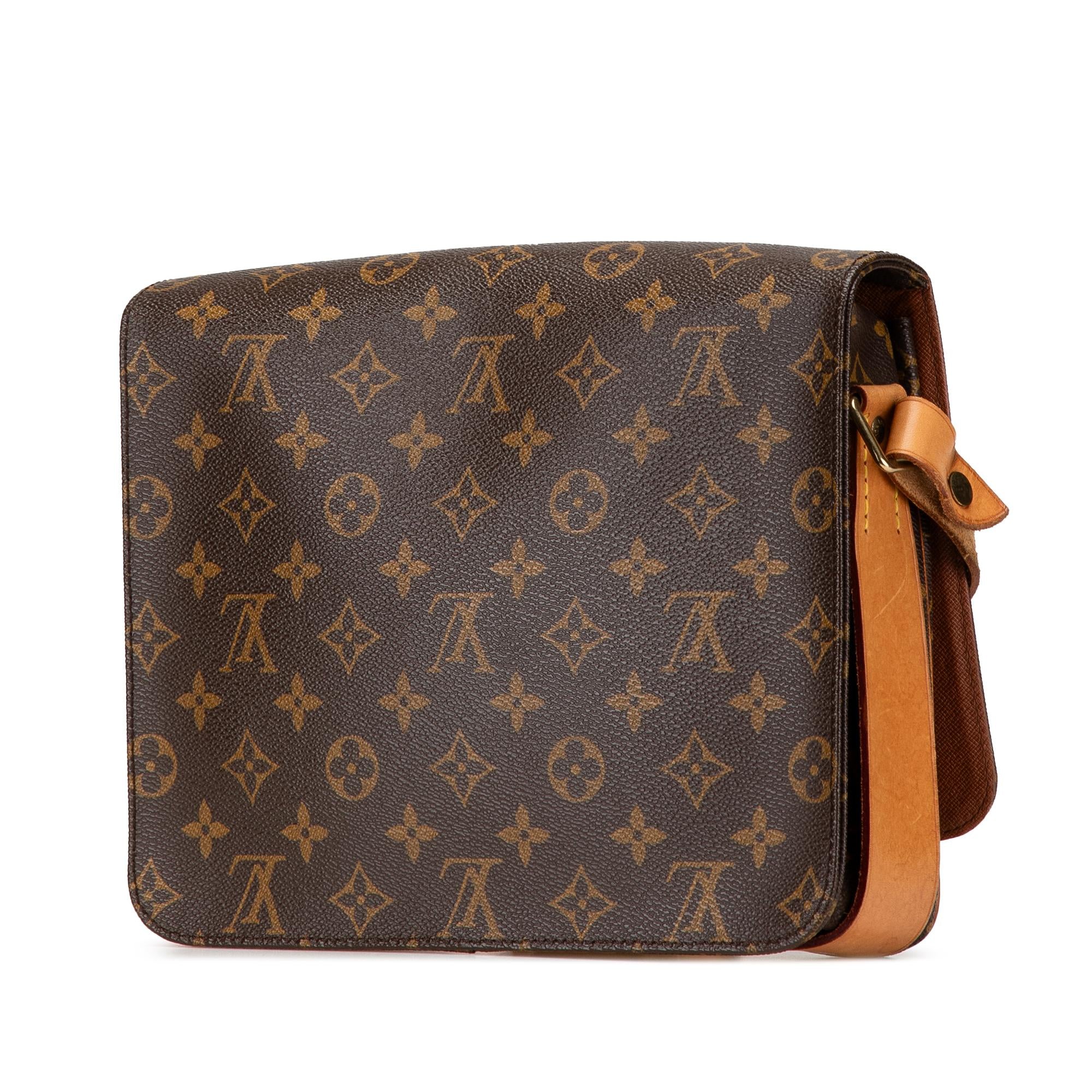 Louis Vuitton Monogram Cartouchiere GM