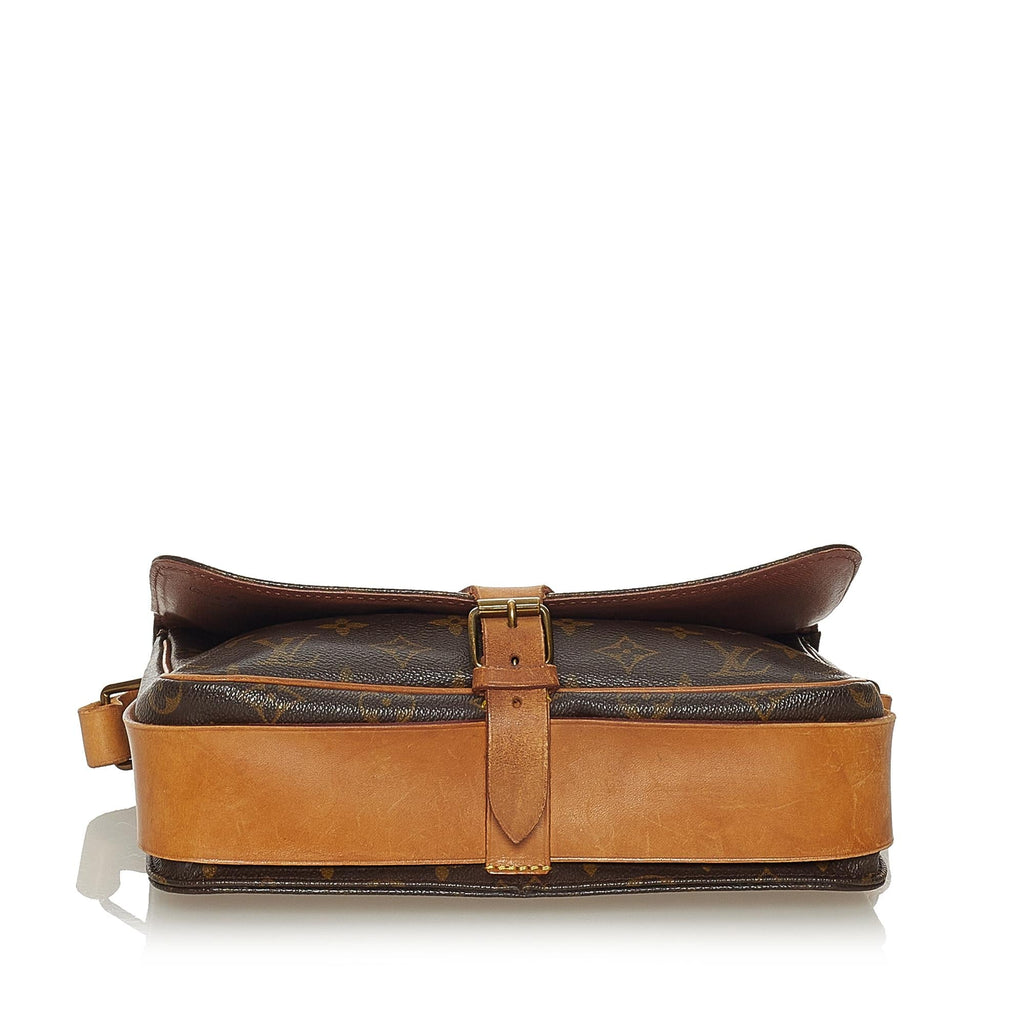 Louis Vuitton Monogram Cartouchiere MM (SHG-27879)