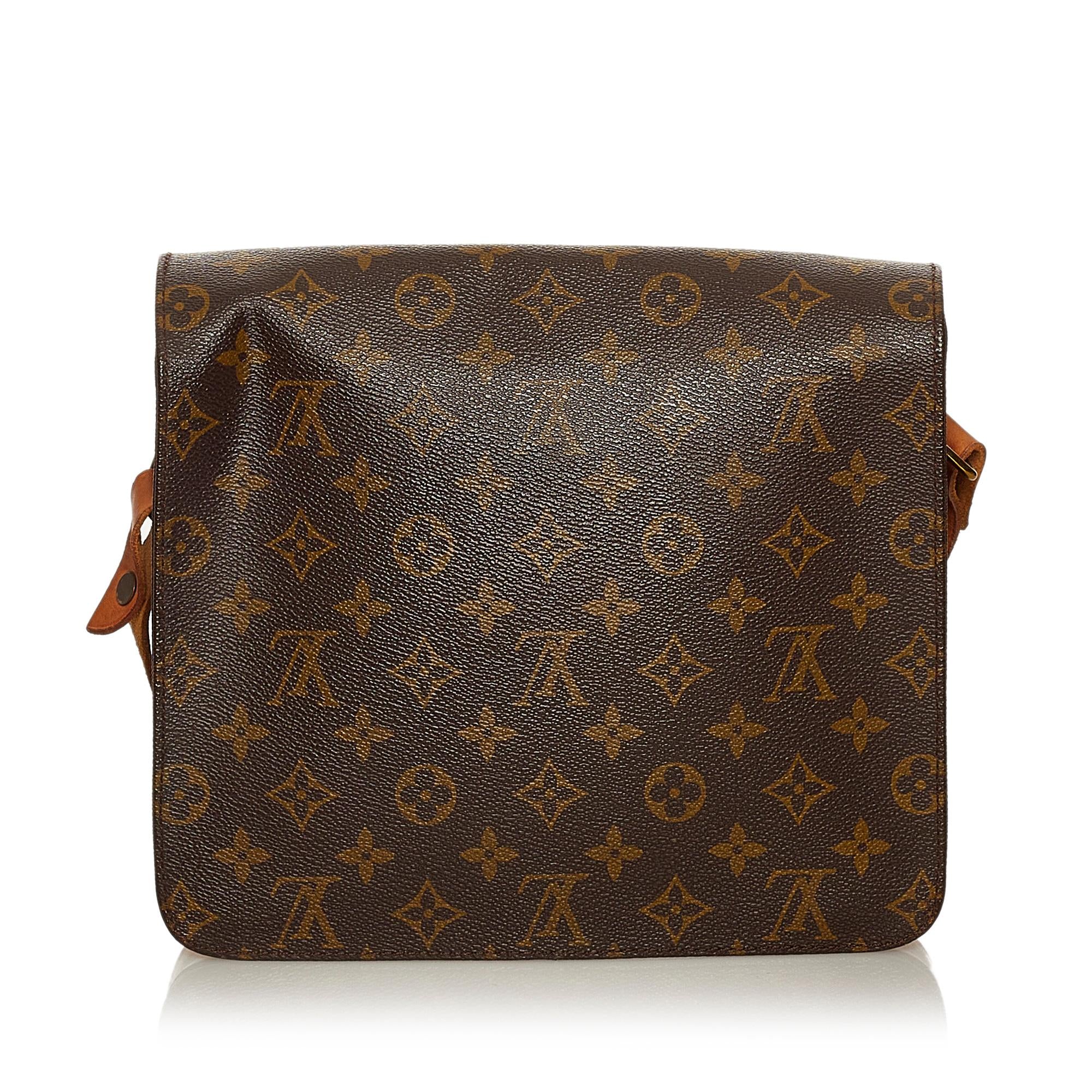 Louis Vuitton Monogram Cartouchiere MM (SHG-28878)